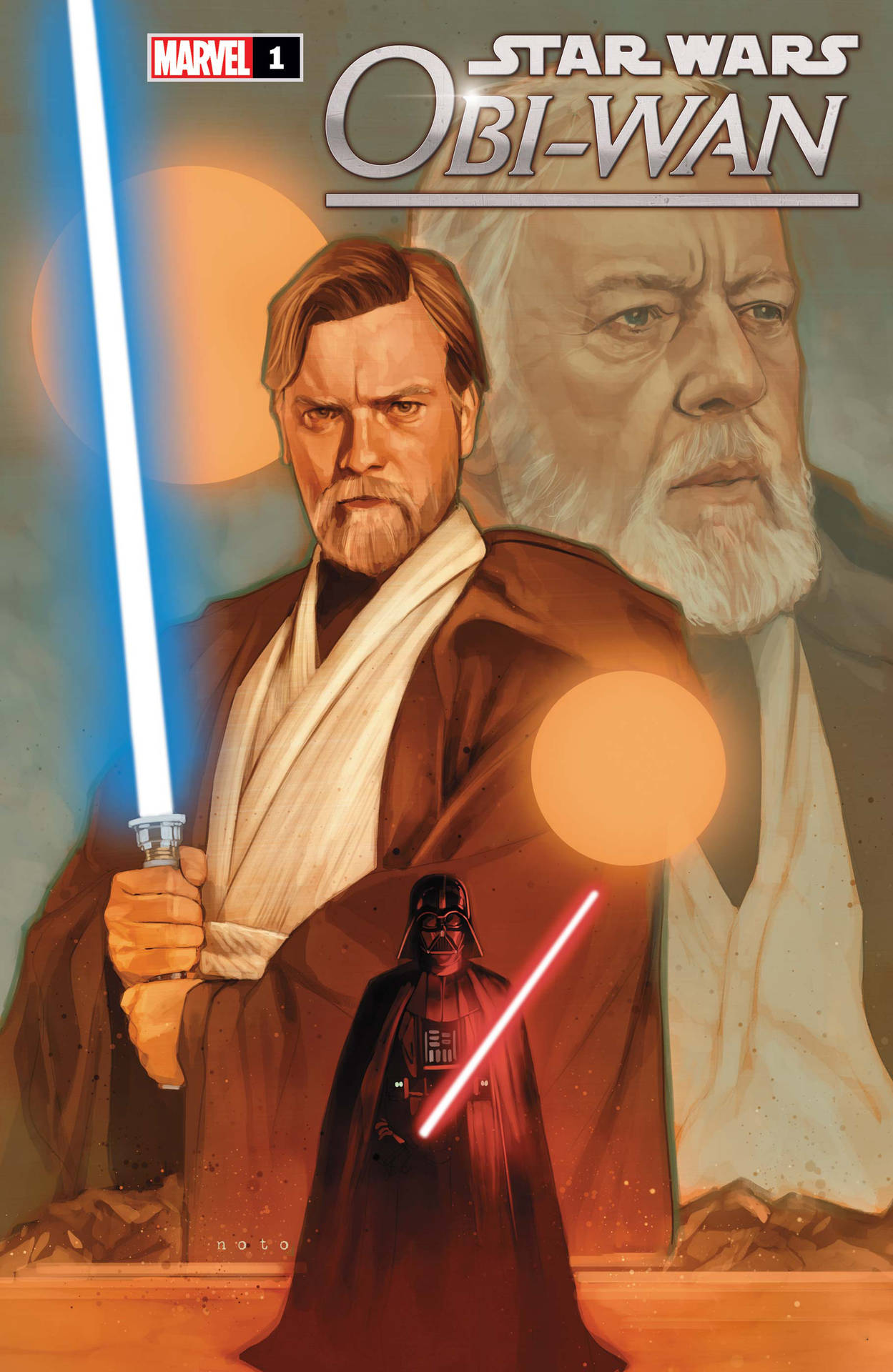 Two Obi Wan Kenobi And Vader Background