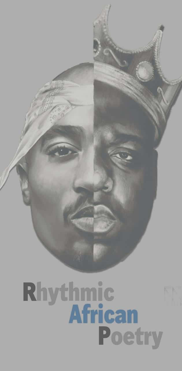 Two Of Hip Hop's Trailblazing Titans - Tupac And Biggie Smalls - Photographed Together In The Same Frame. Background