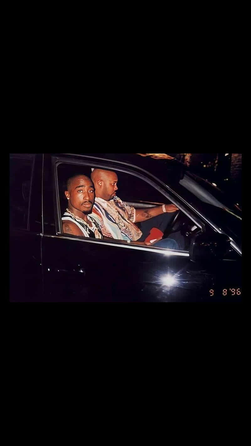 Two Of The Greatest Hip Hop Icons Of All Time, Tupac And Biggie Smalls Background
