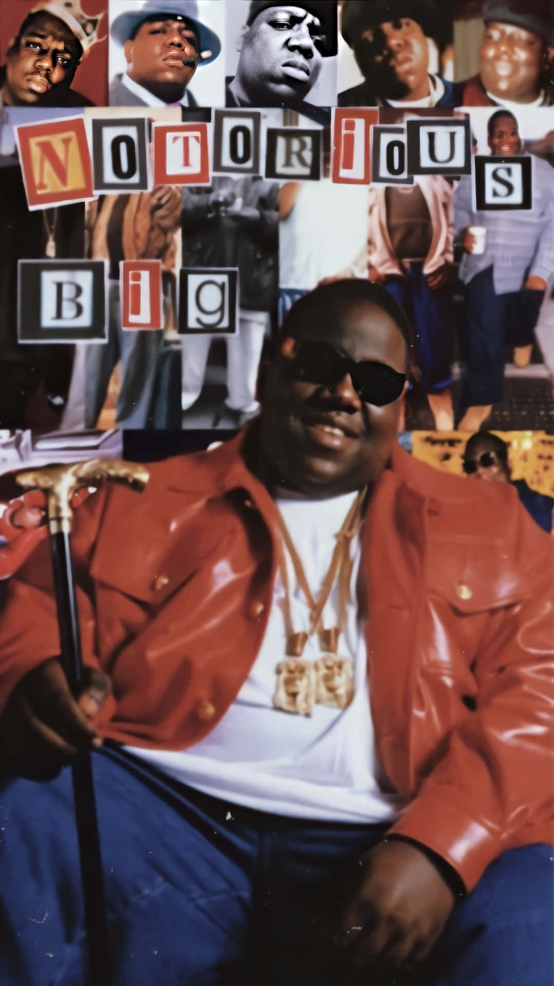 Two Of The Most Legendary Hip Hop Artists - 2pac And Biggie Background