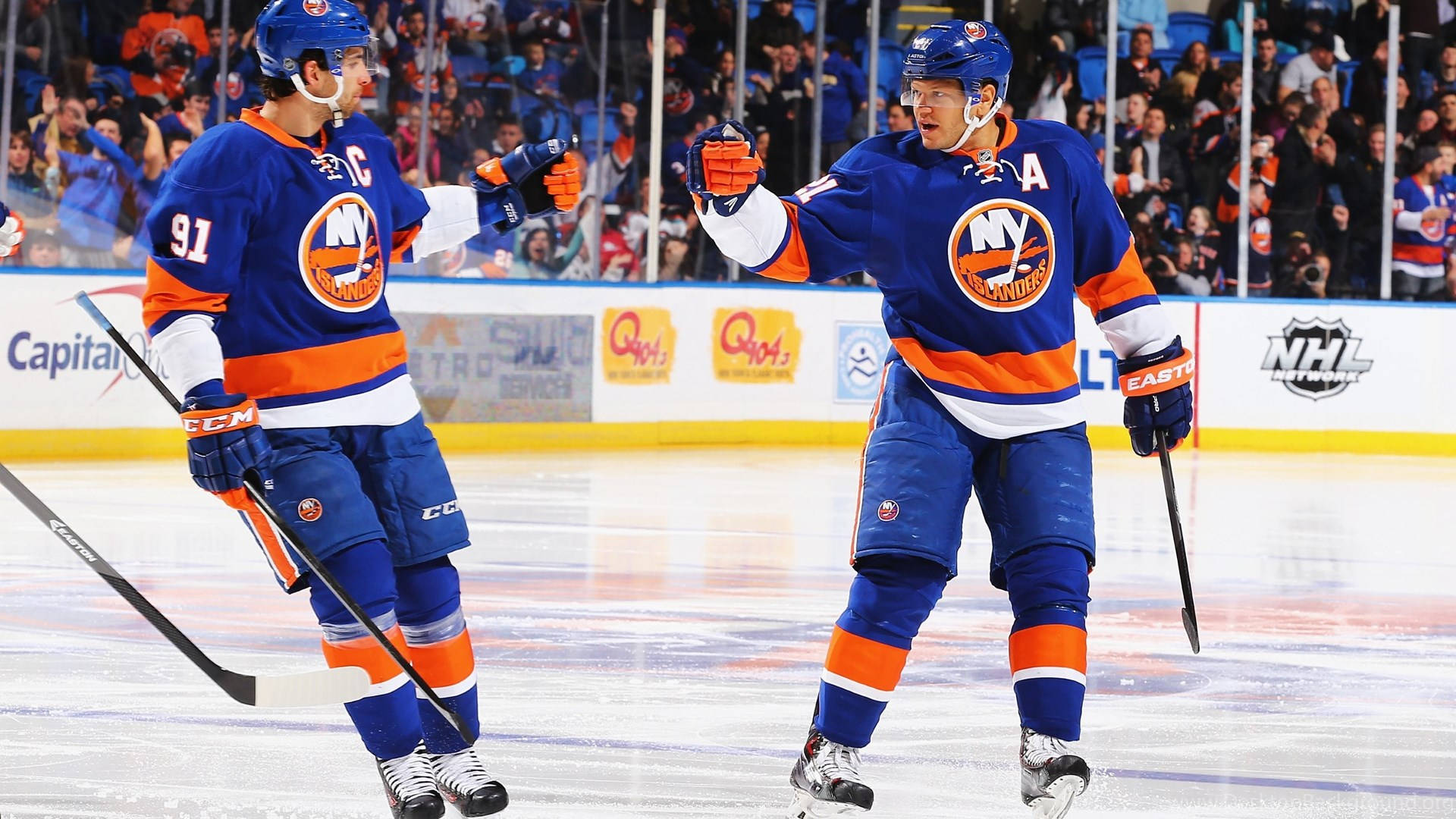 Two Players Of New York Islanders