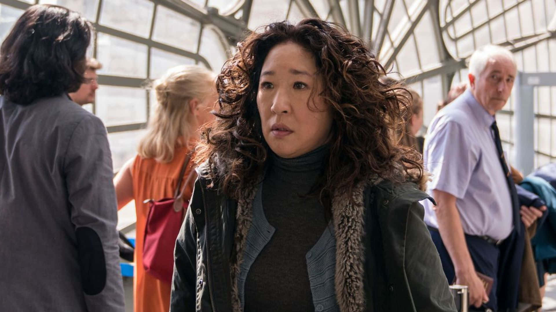 Two Protagonists Of Killing Eve Drama Series