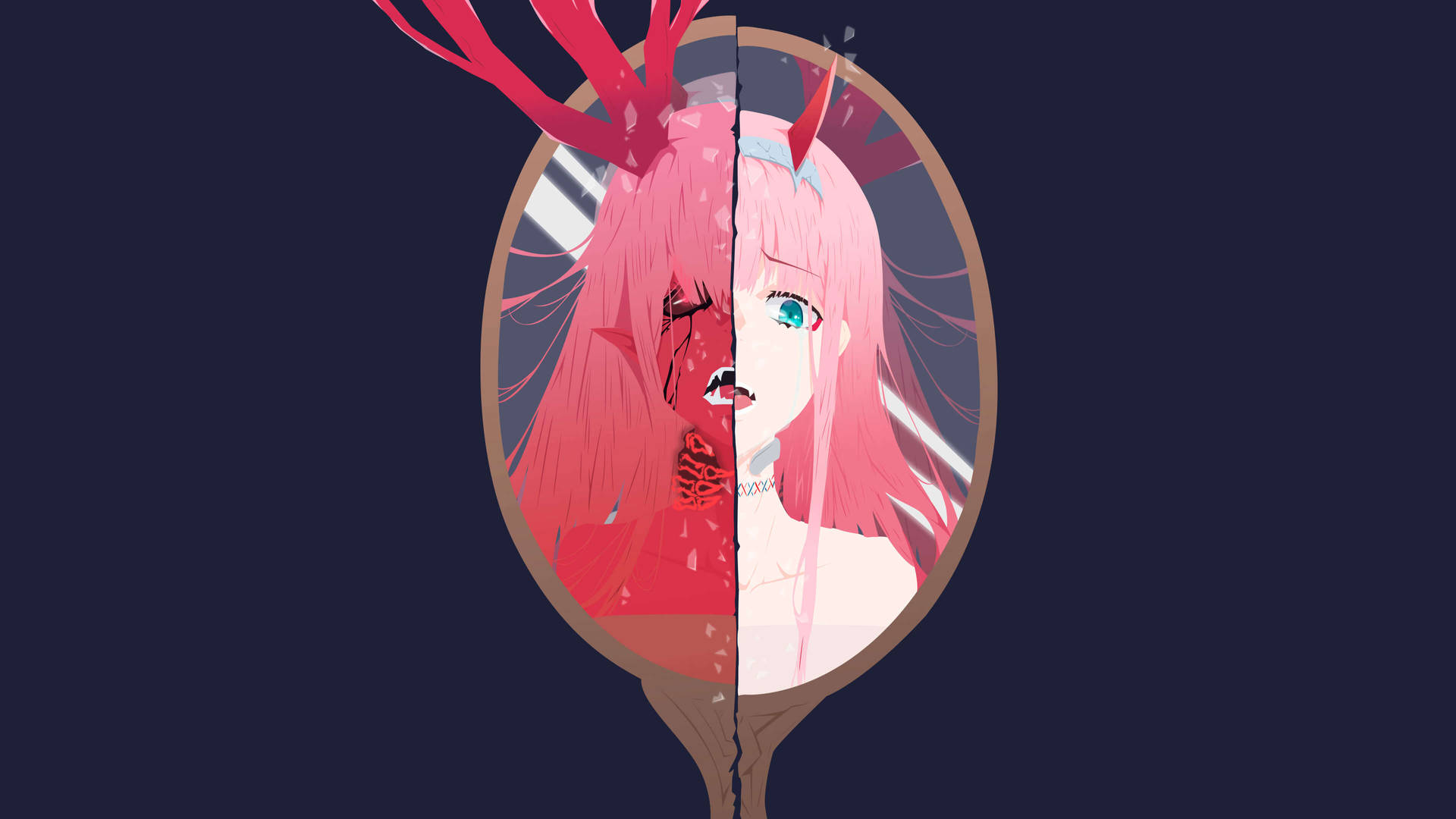 Two Sides Of Zero Two Background