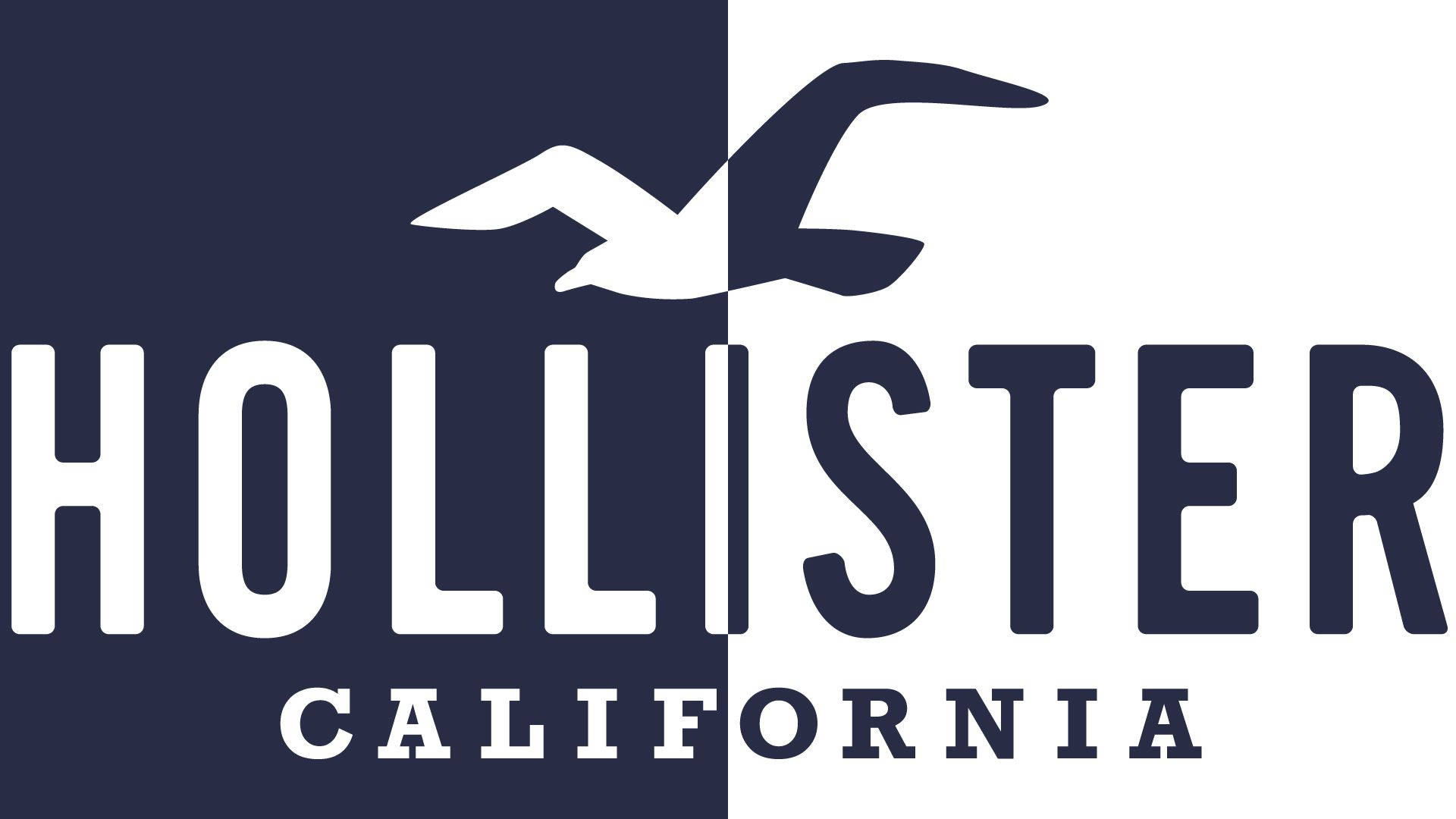 Two Toned Hollister Logo Background