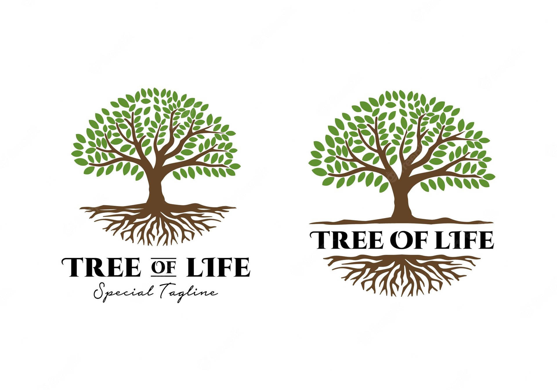 Two Tree Of Life Logos
