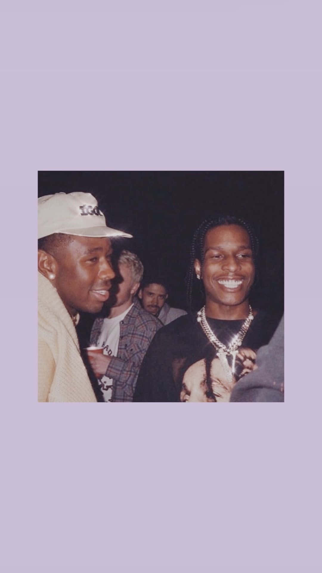 Two Young Music Legends - Asap Rocky And Tyler Background