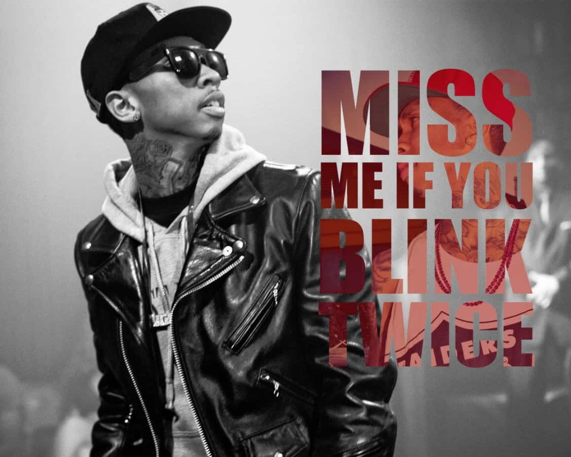 Tyga Looks Stylish While Performing Onstage Background