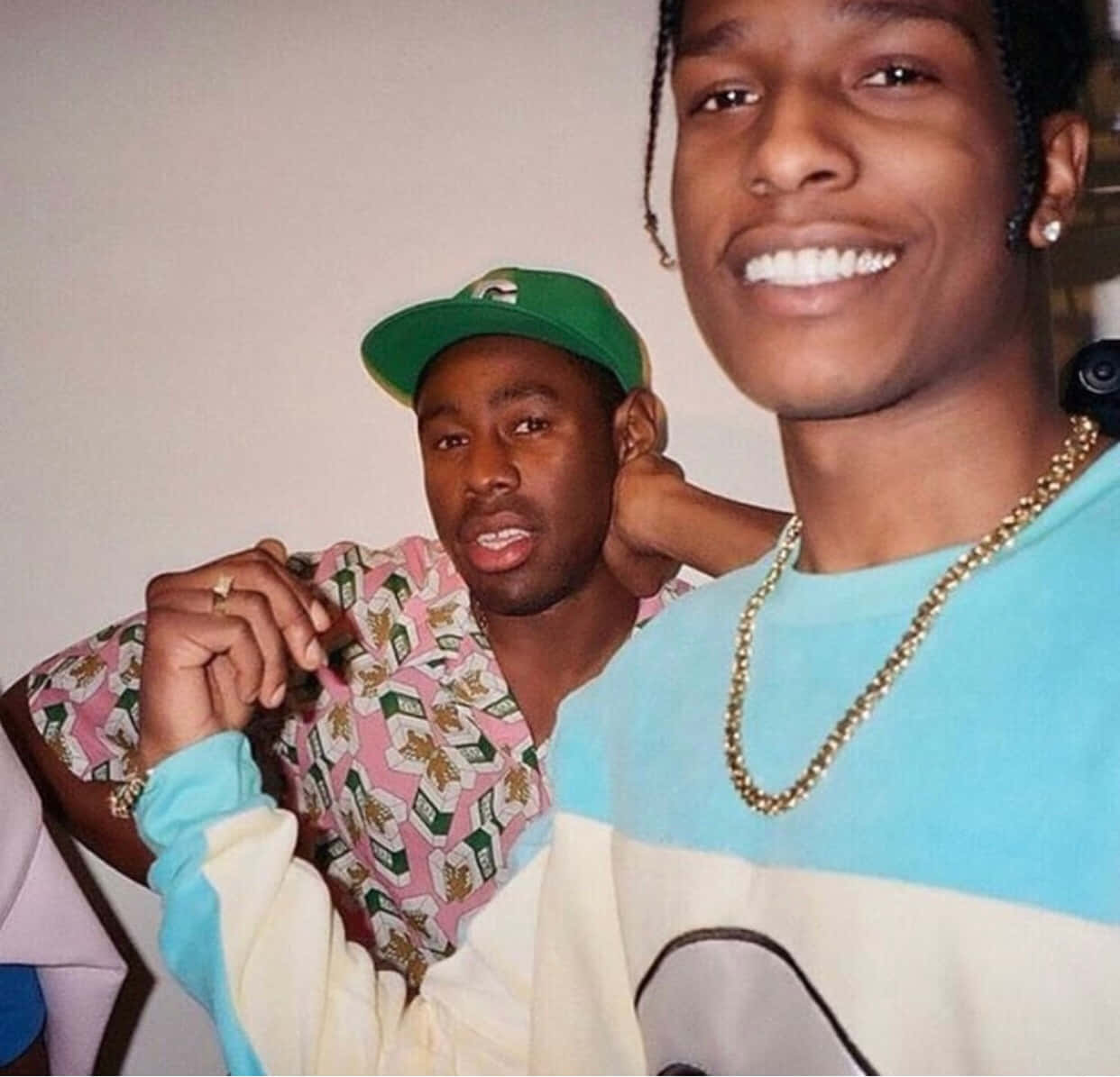 Tyler And Rocky Perform At Their Joint Concert. Background