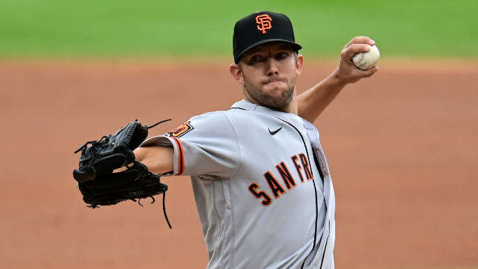 Tyler Anderson About To Throw Baseball Background