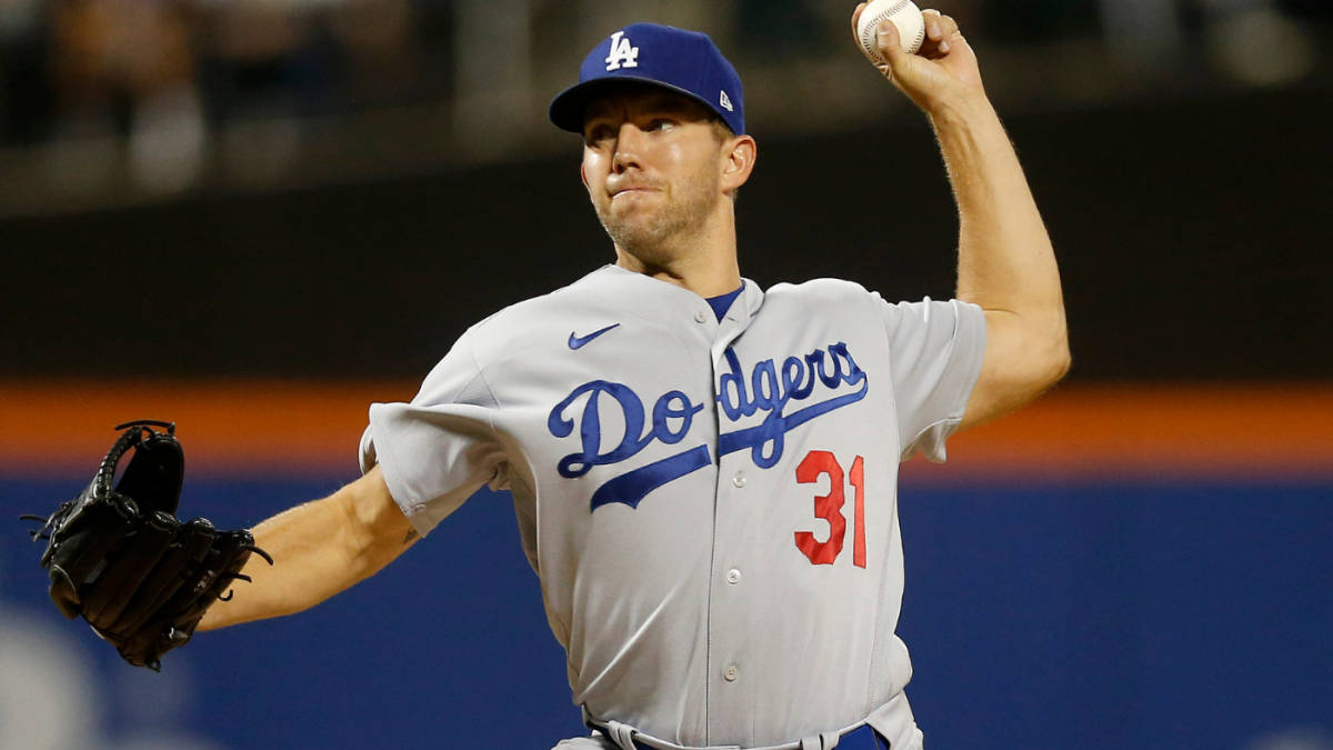 Tyler Anderson In La Dodgers Jersey Background