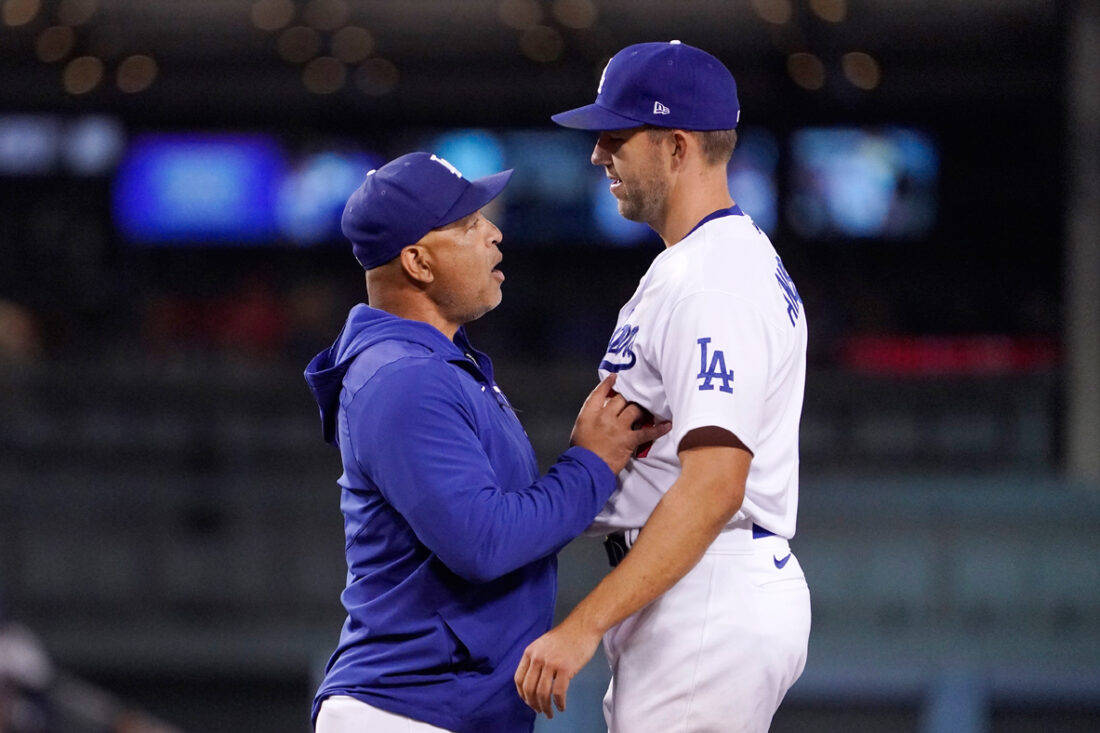 Tyler Anderson With Baseball Manager Background