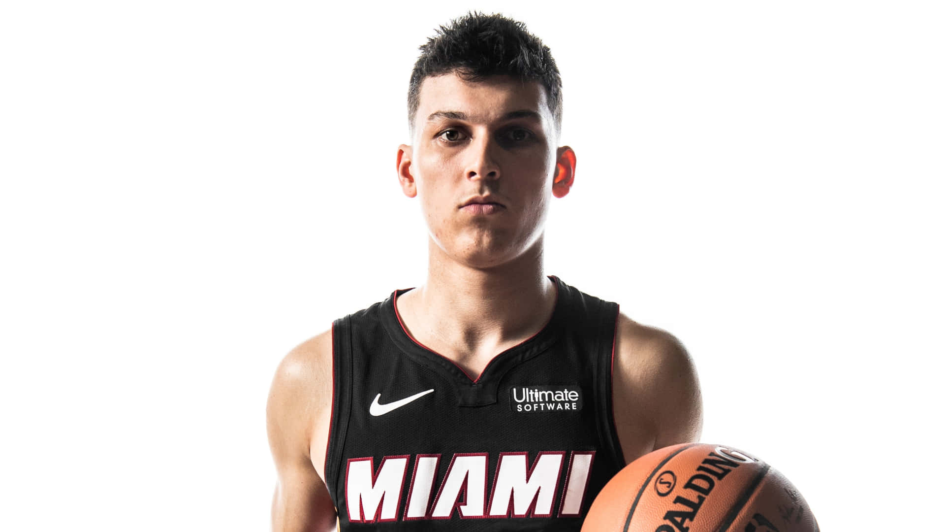 Tyler Herro Of The Miami Heat Goes For The Dunk Background