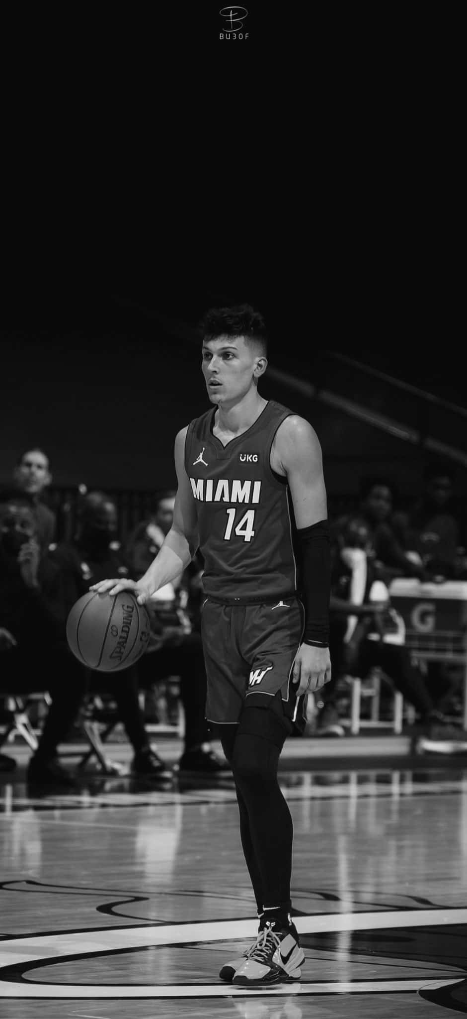 Tyler Herro, Rising Nba Star Background