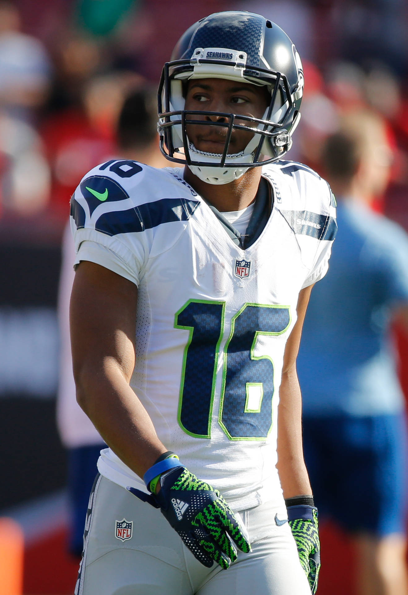 Tyler Lockett Football Player Seattle Seahawks Background