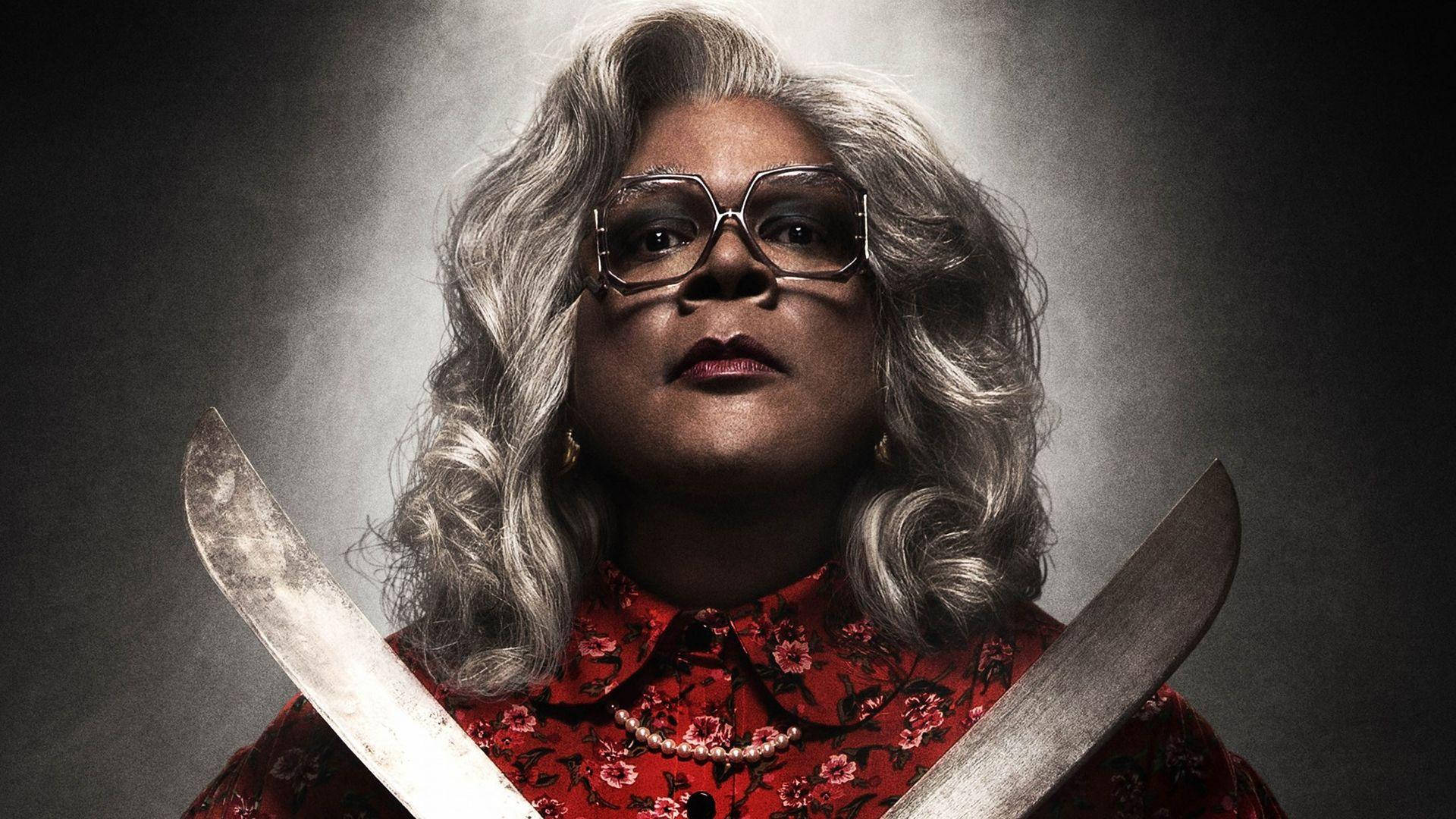 Tyler Perry Boo 2! A Madea Halloween Movie Cover Background