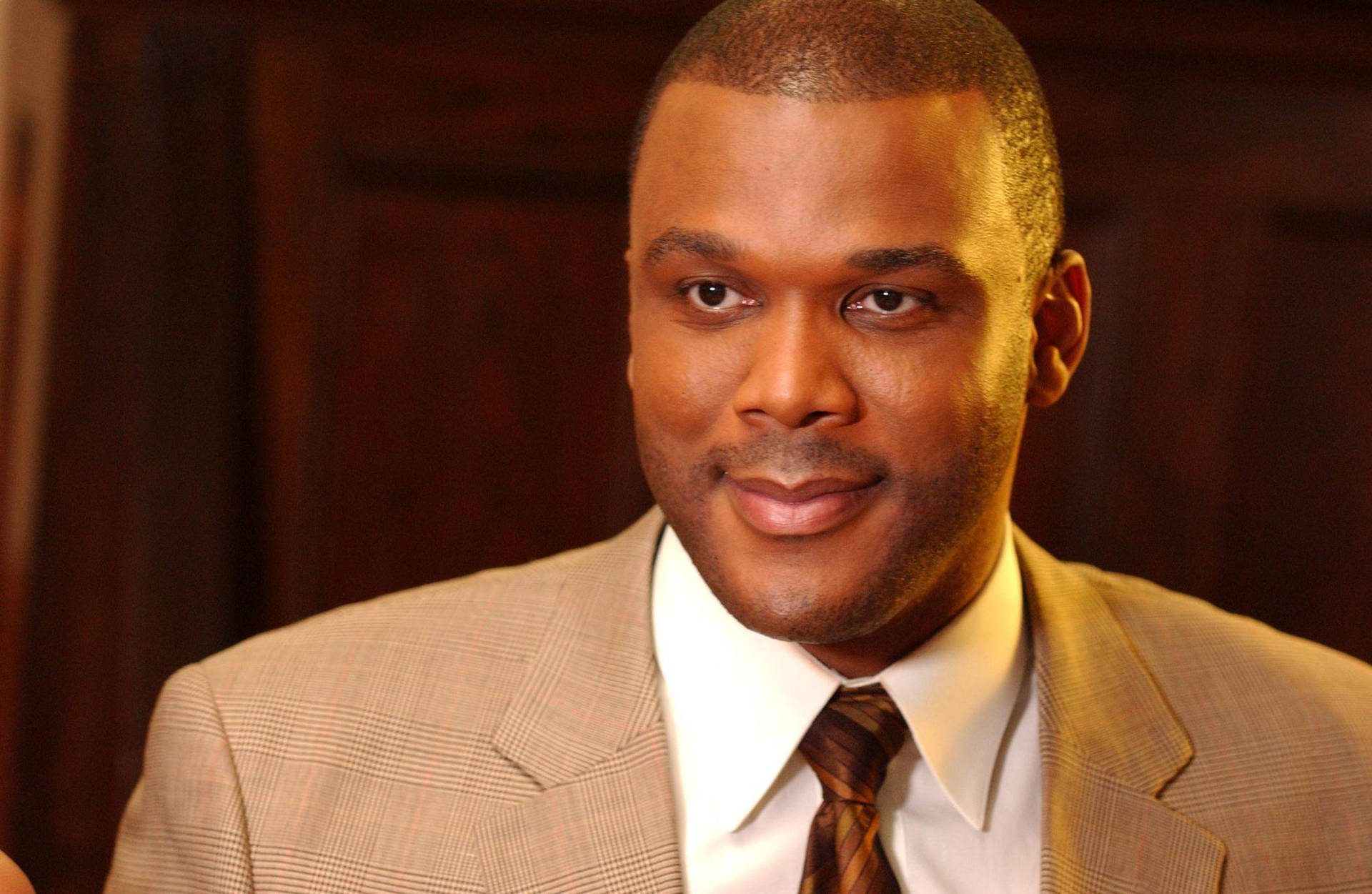 Tyler Perry No Beard Background