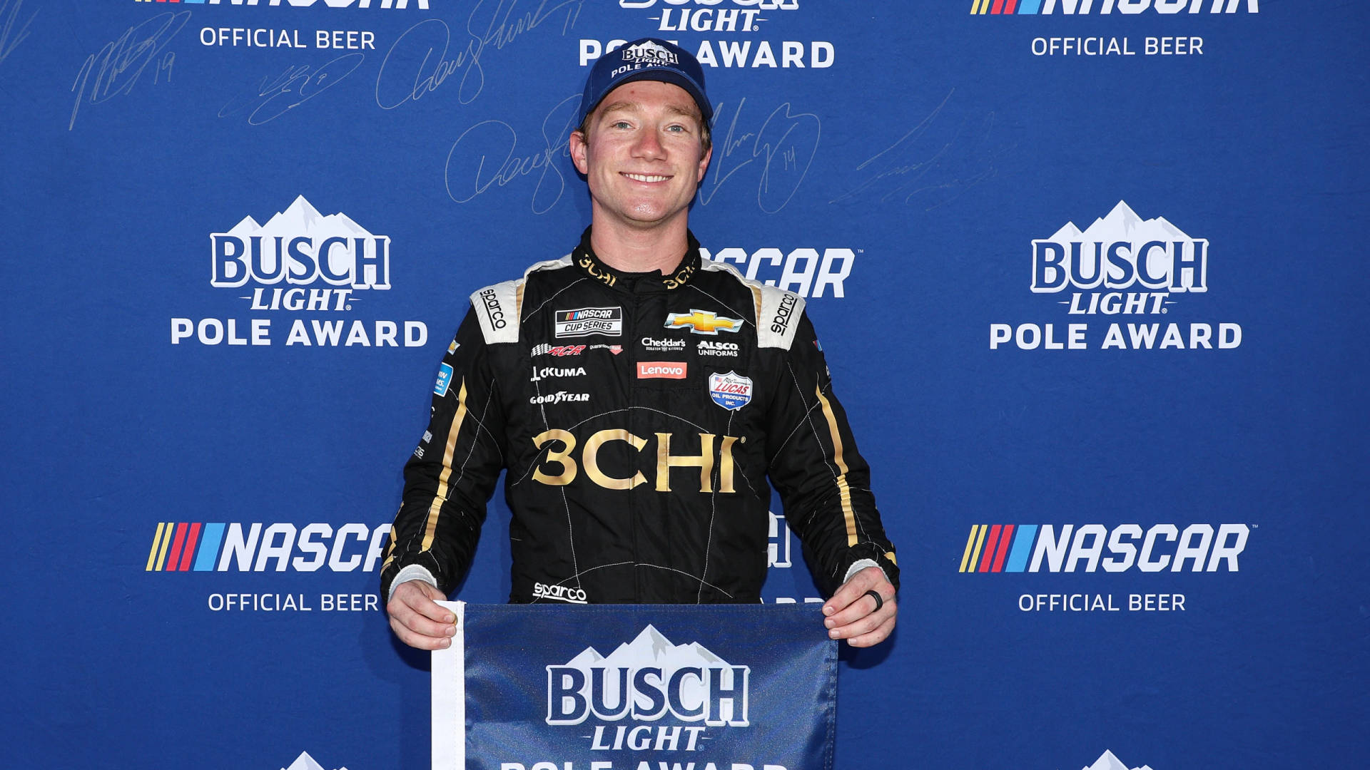 Tyler Reddick Busch Light Pole Award