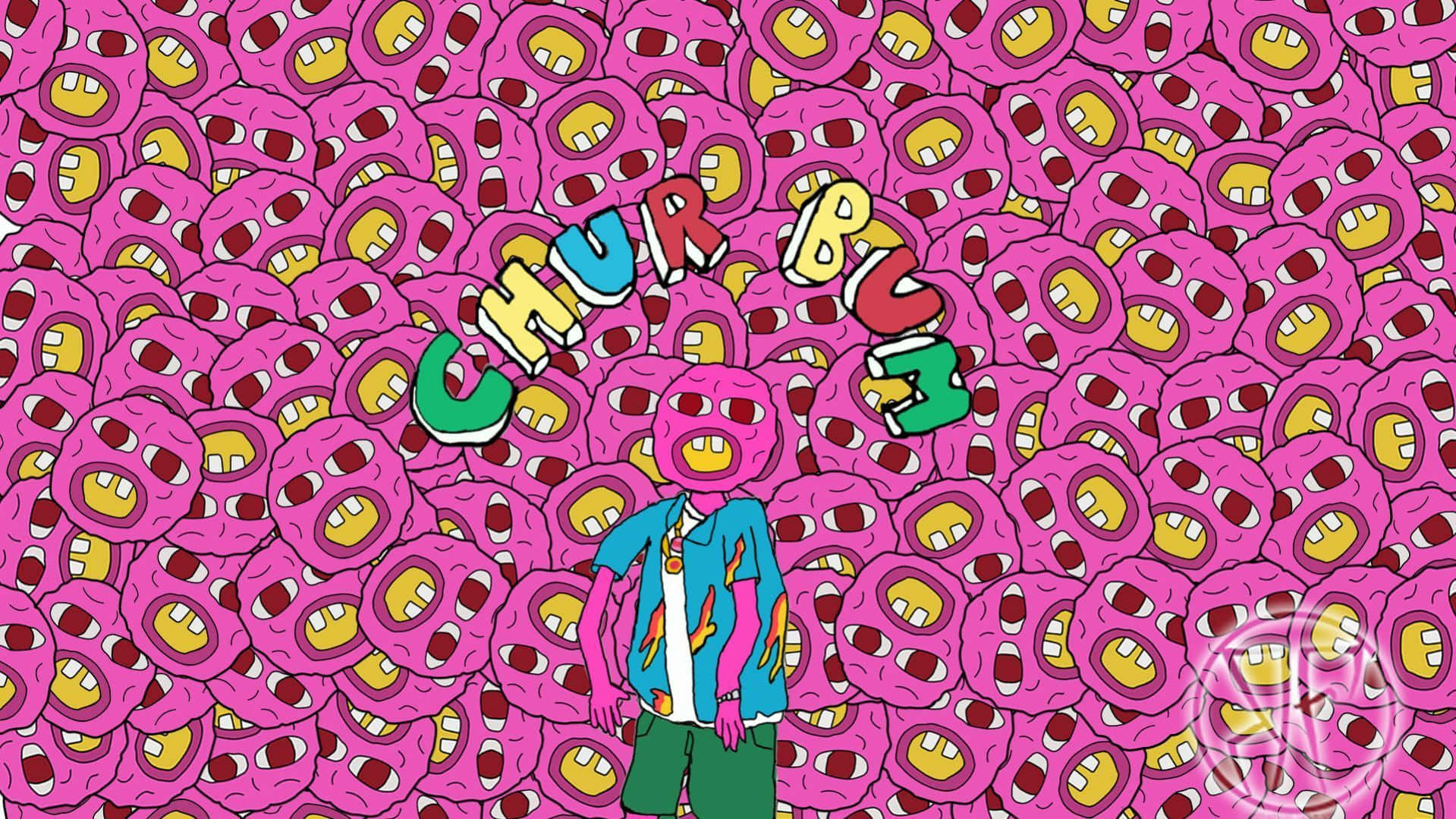 Tyler The Creator On His Desktop Background