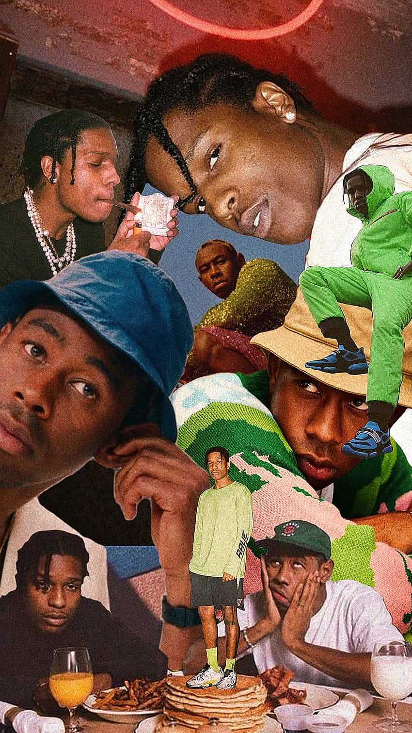 Tyler The Creator Rocking Out Background