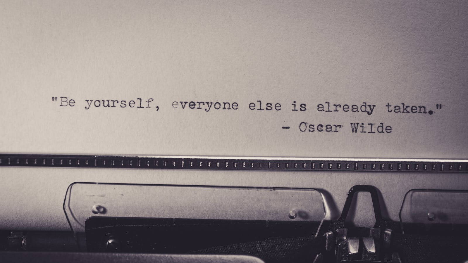 Typewriter Motivational Quotes Background
