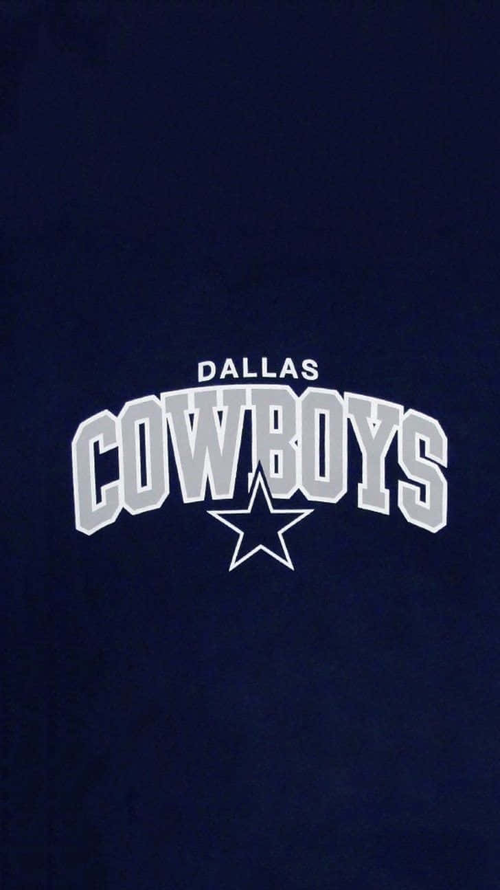 Typography Of Dallas Cowboys Iphone Background