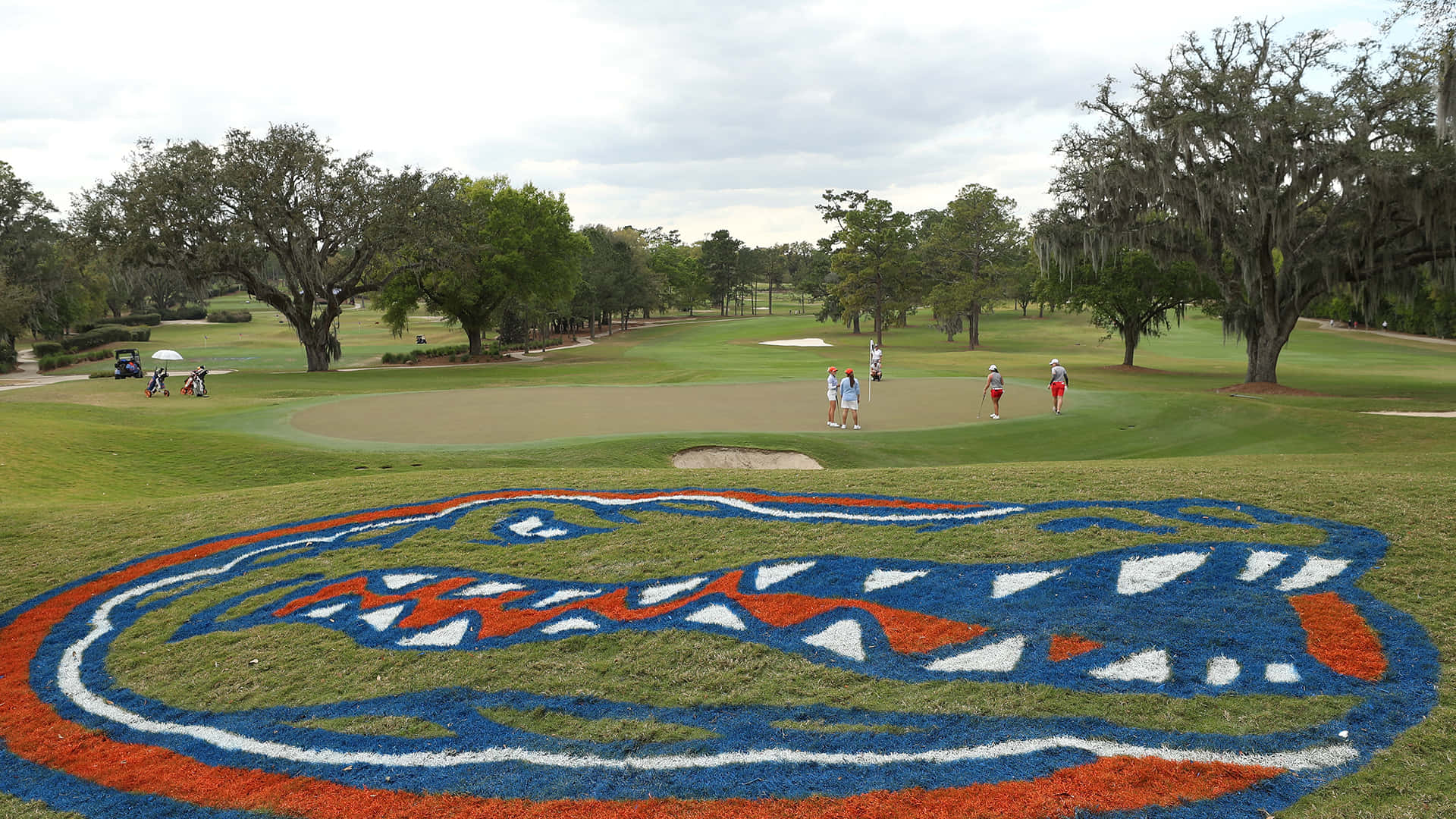 Tyrannosaurus Rex Florida Golf Course Background