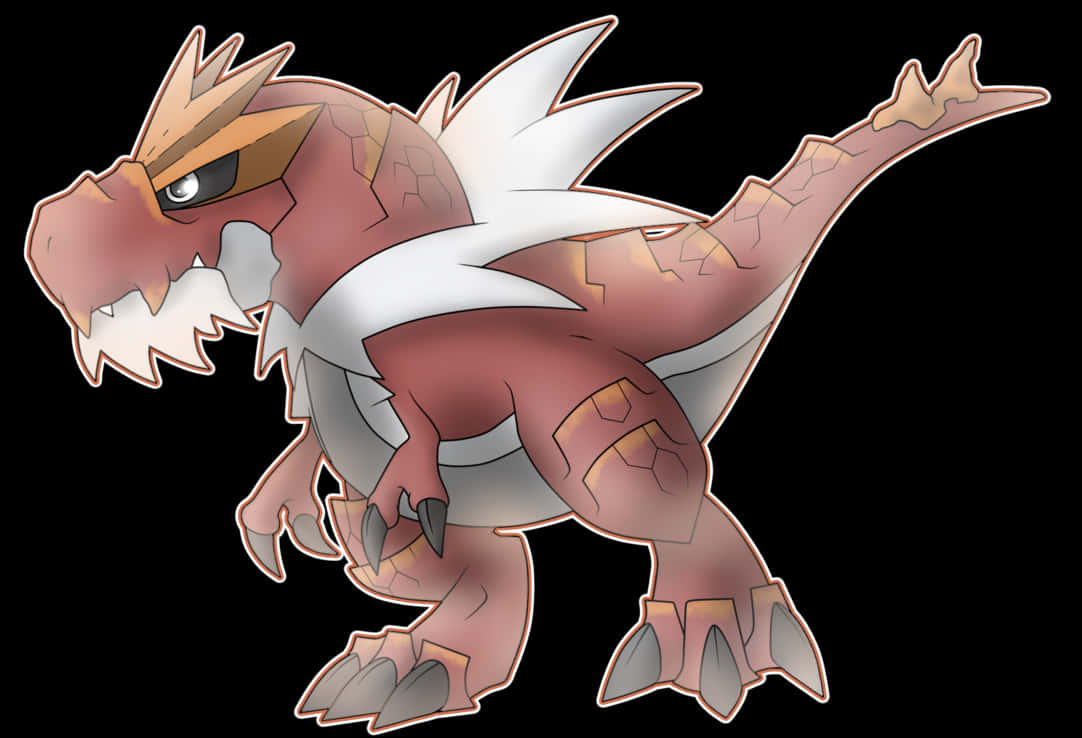 Tyrantrum White Background Background