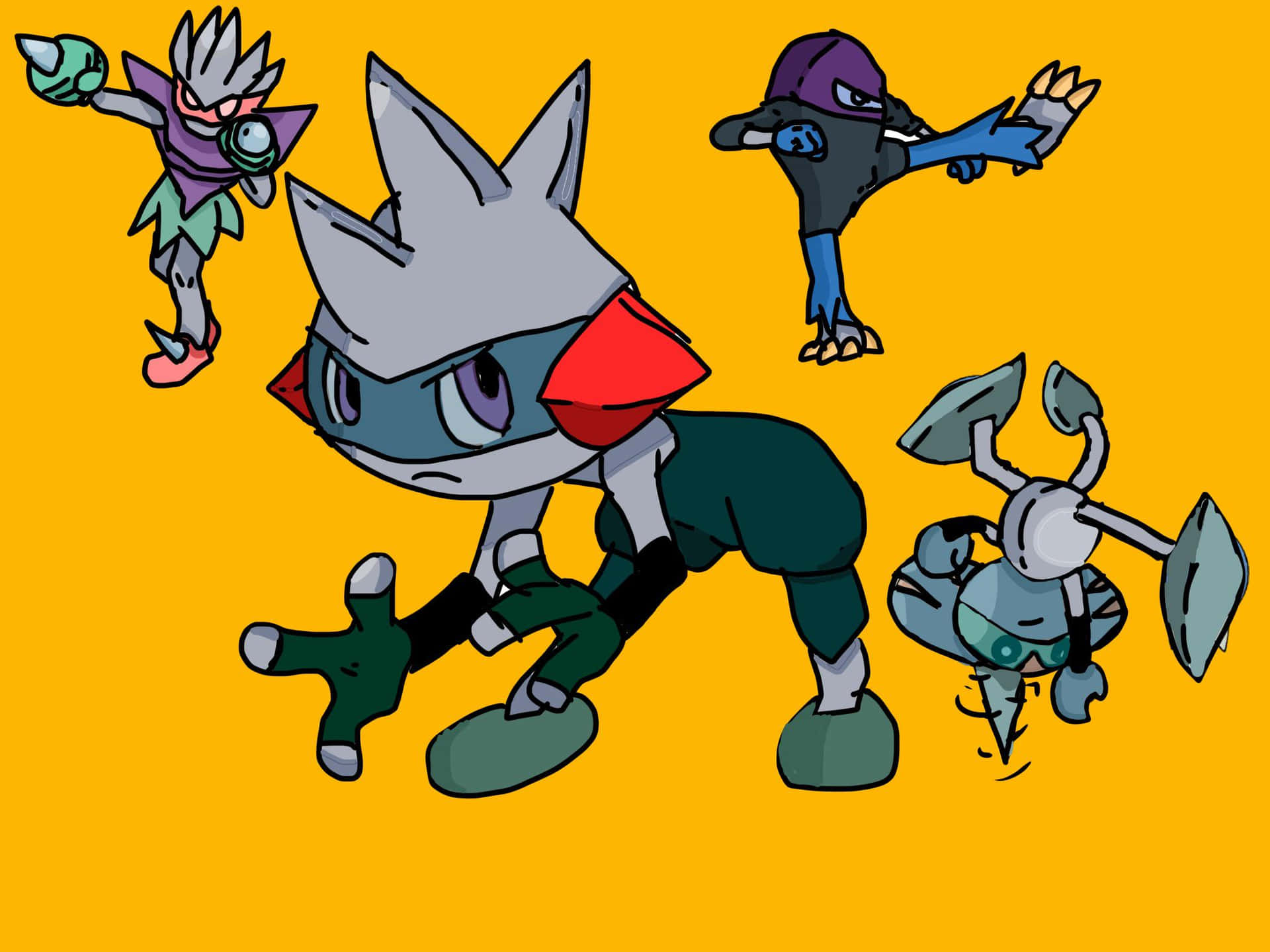 Tyrogue Costume Ideas Background