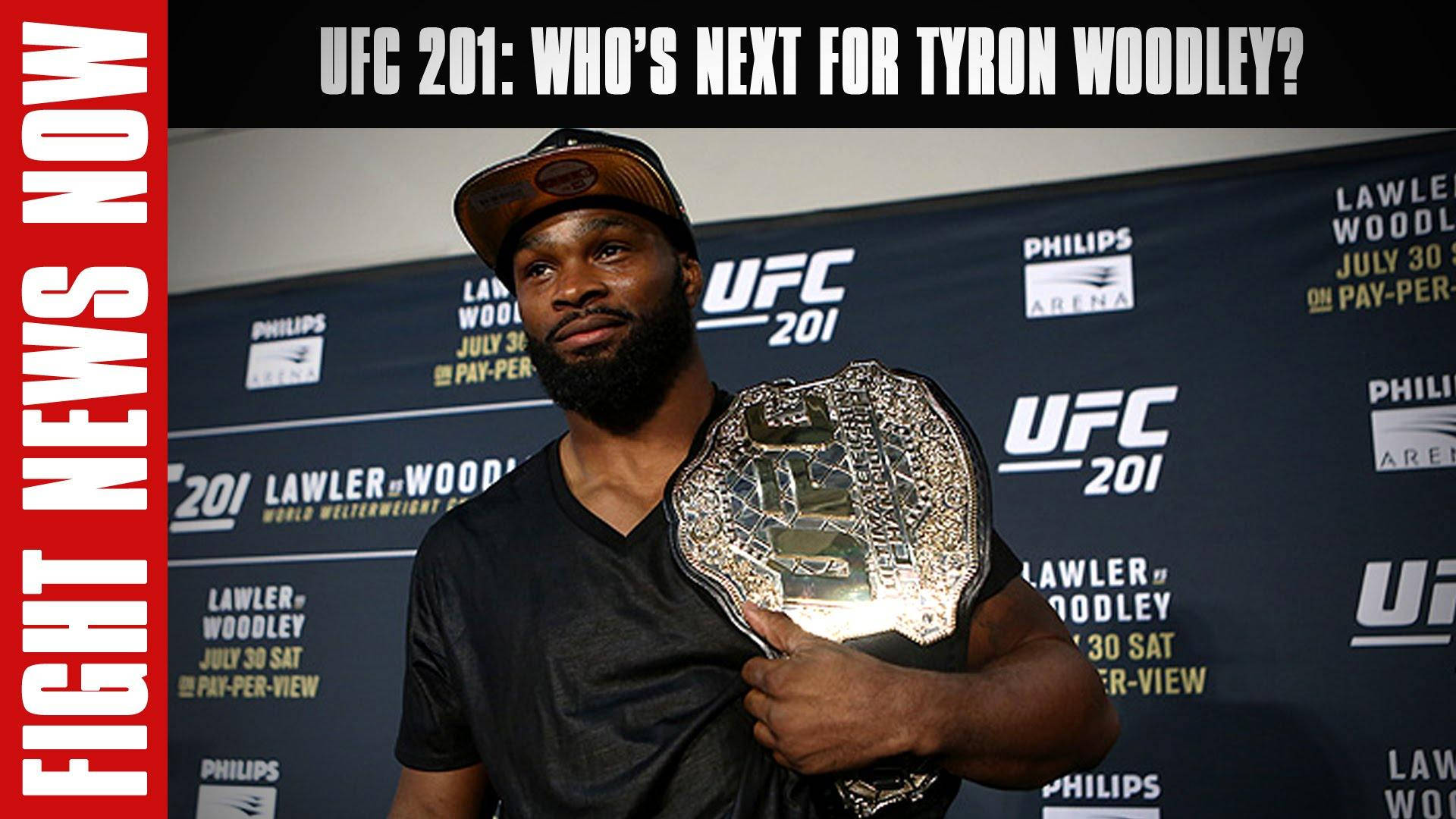 Tyron Woodley Fight News Now Background