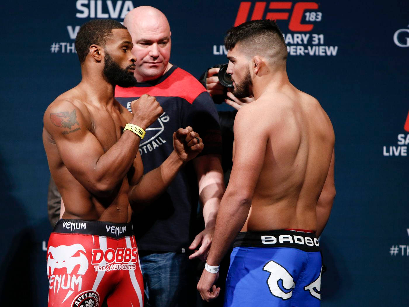 Tyron Woodley Vs Kelvin Gastelum Background