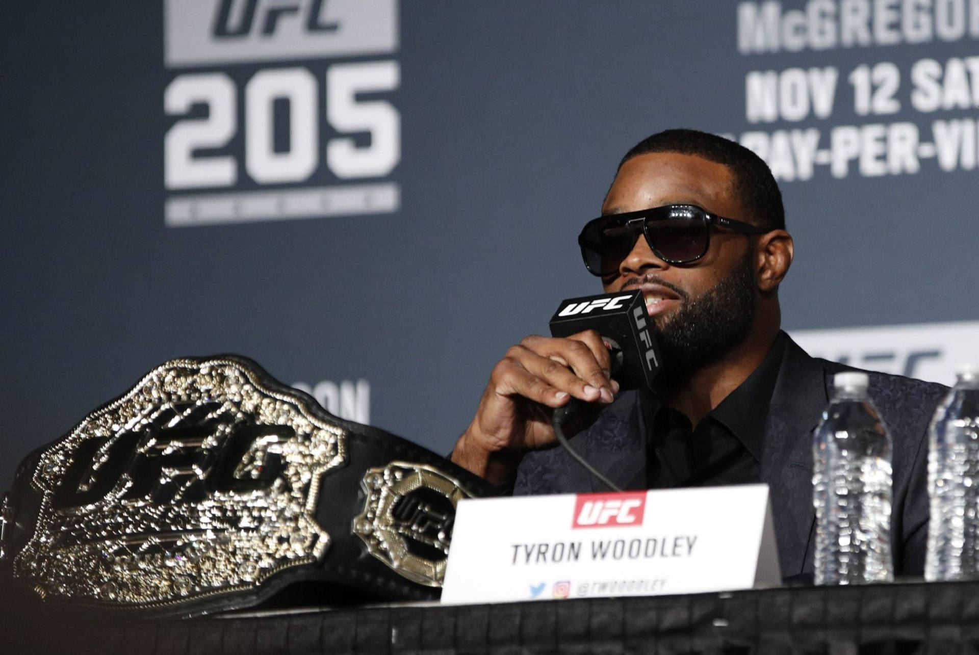 Tyron Woodley Welterweight Champion Background