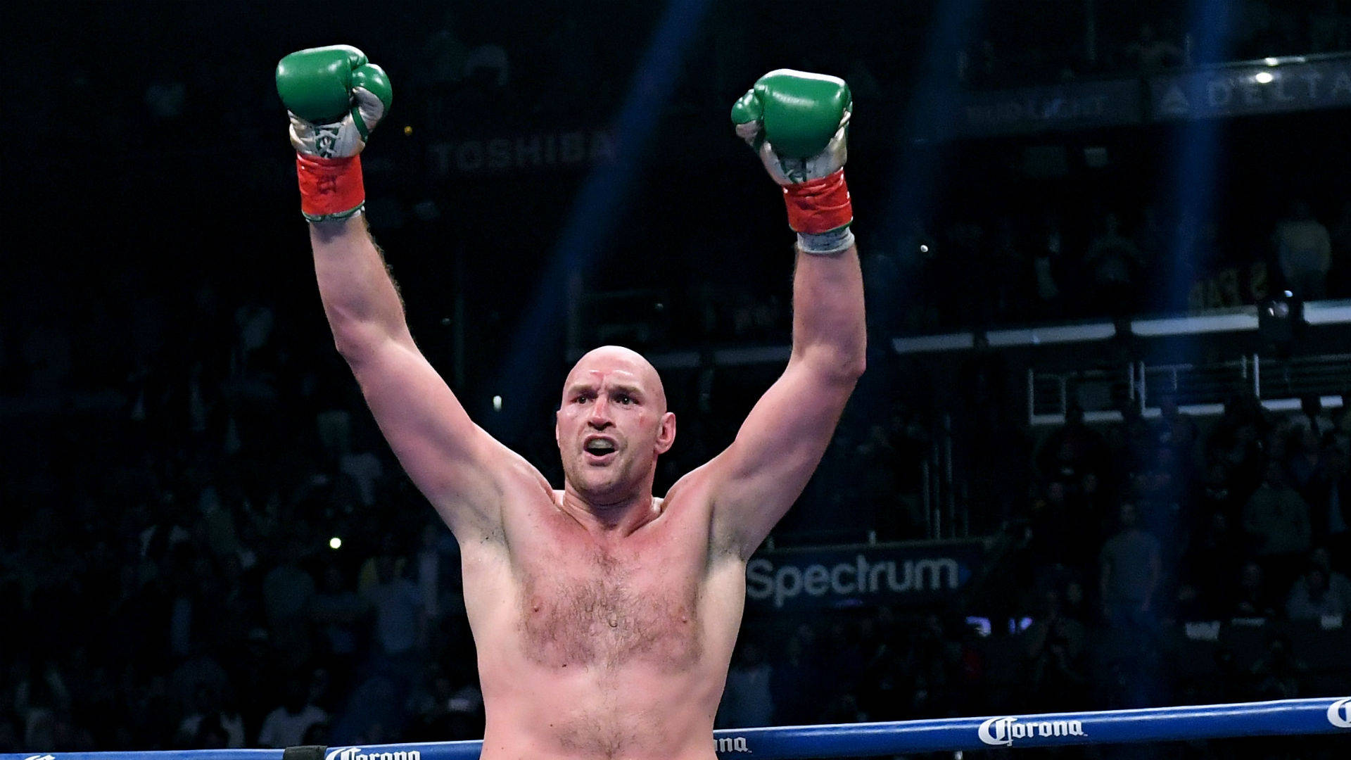 Tyson Fury Proud Being Boxing Champ Background