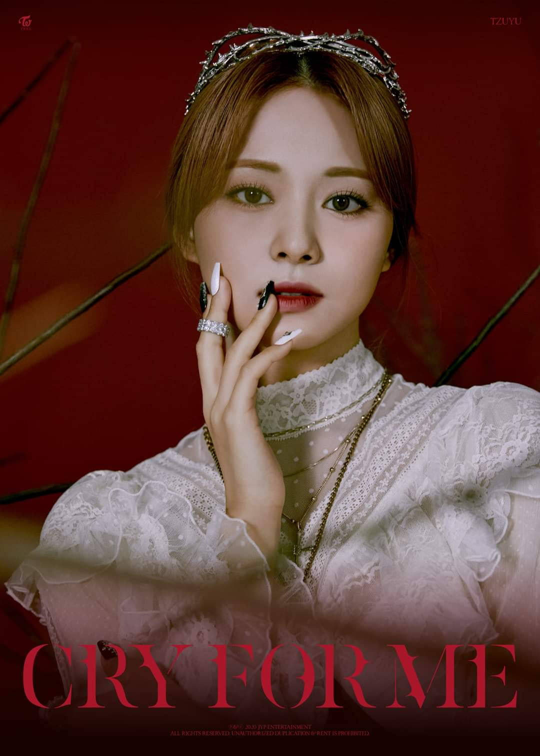 Tzuyu Cry For Me Poster Background