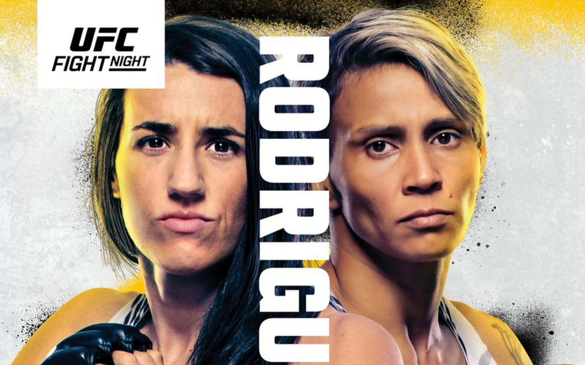 U F C Fight Night Rodriguezvs Lemos Promotional Poster Background