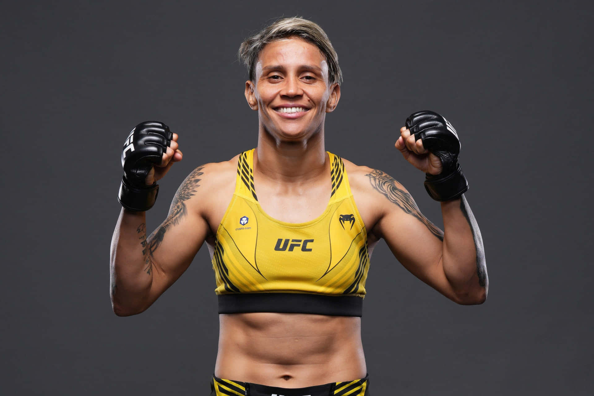 U F C Fighter Confident Pose