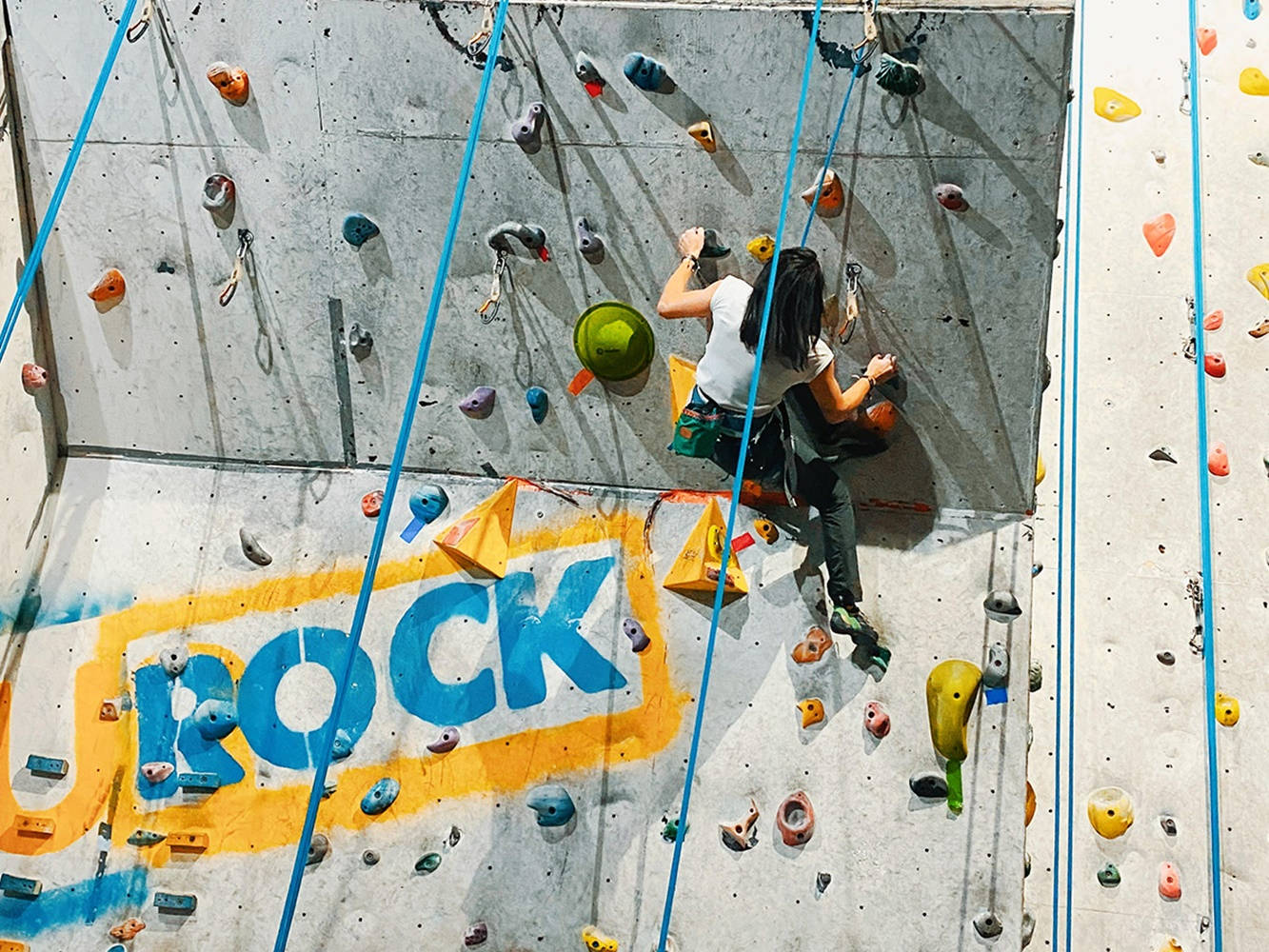 U Rock Sport Climbing Background