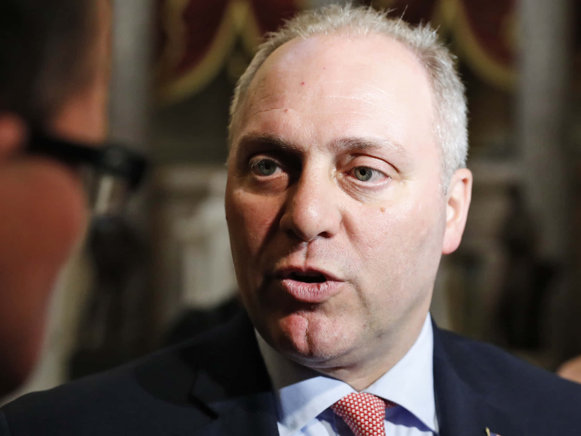 U.s. Representative Steve Scalise In A Candid Interview Background