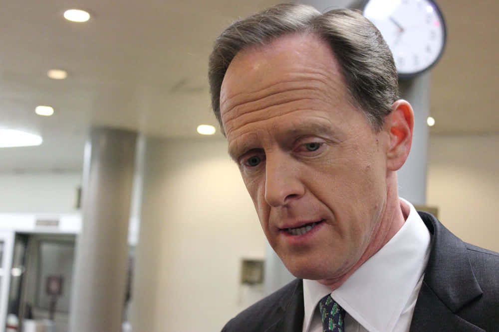 U.s. Senator Pat Toomey Engaging In Congressional Speech