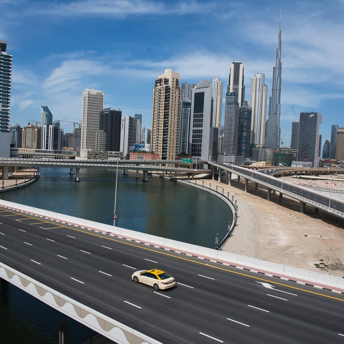 Uae Highway Background