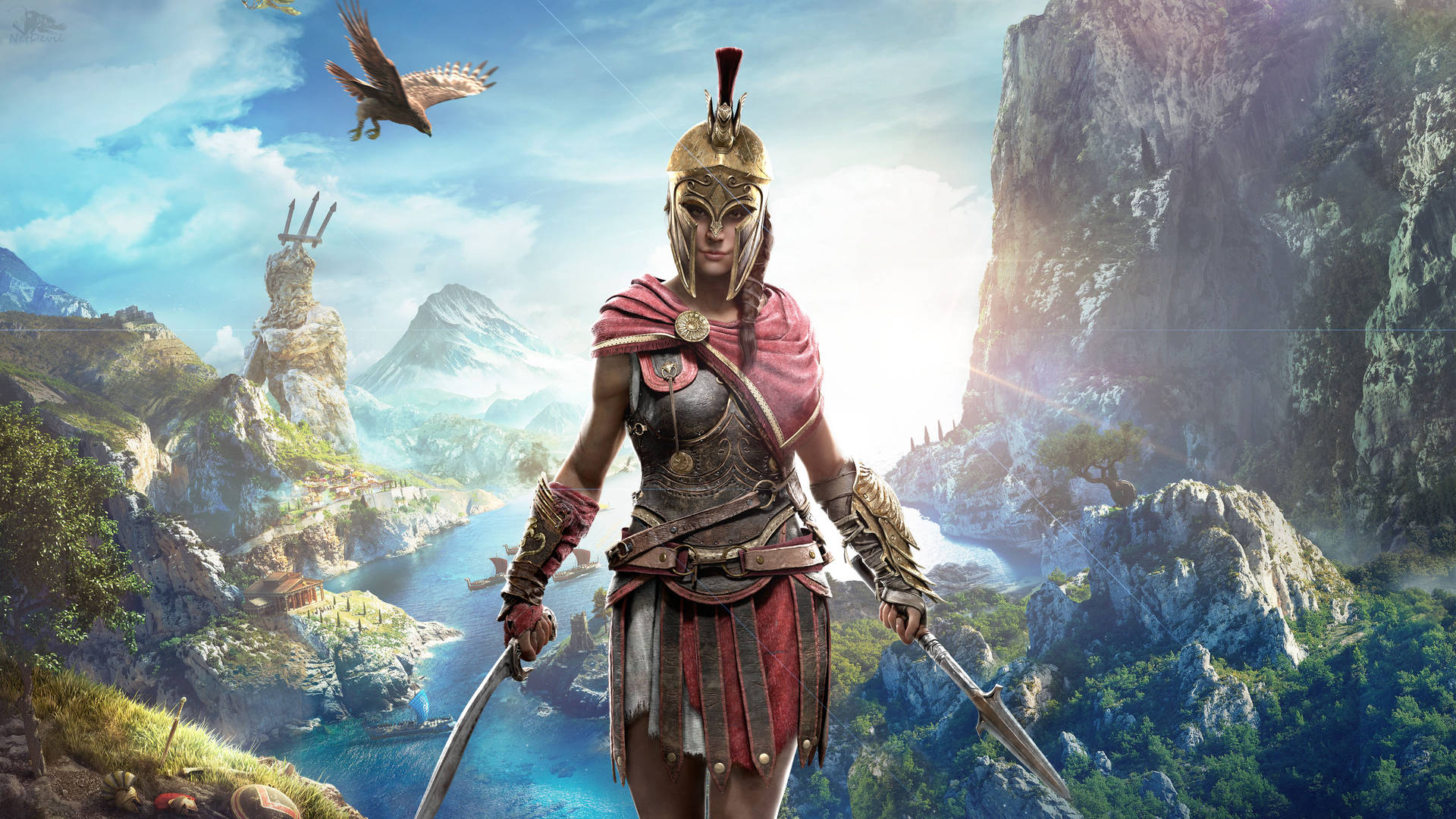 Ubisoft Assassin's Creed Odyssey Poster Background