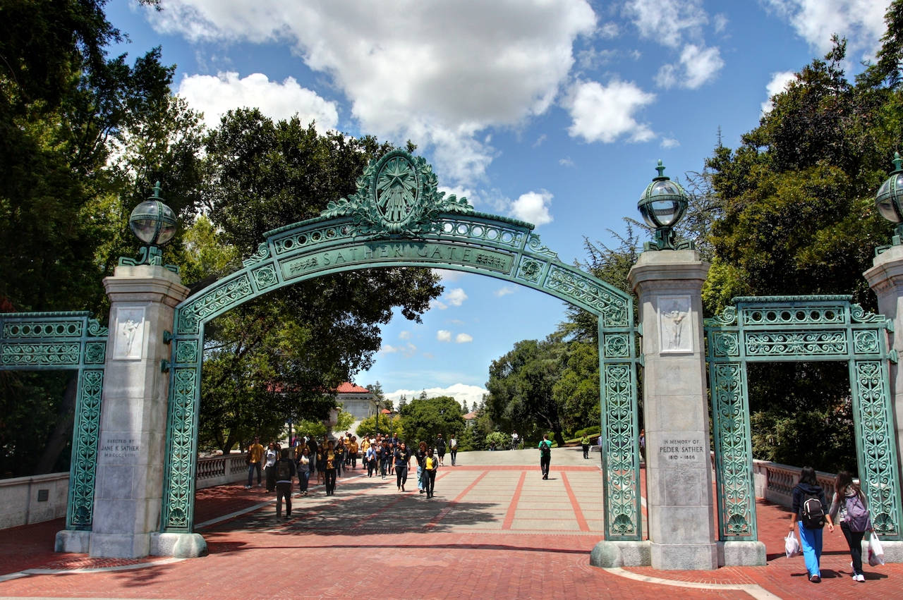 Ucb Sather Gate Front Background