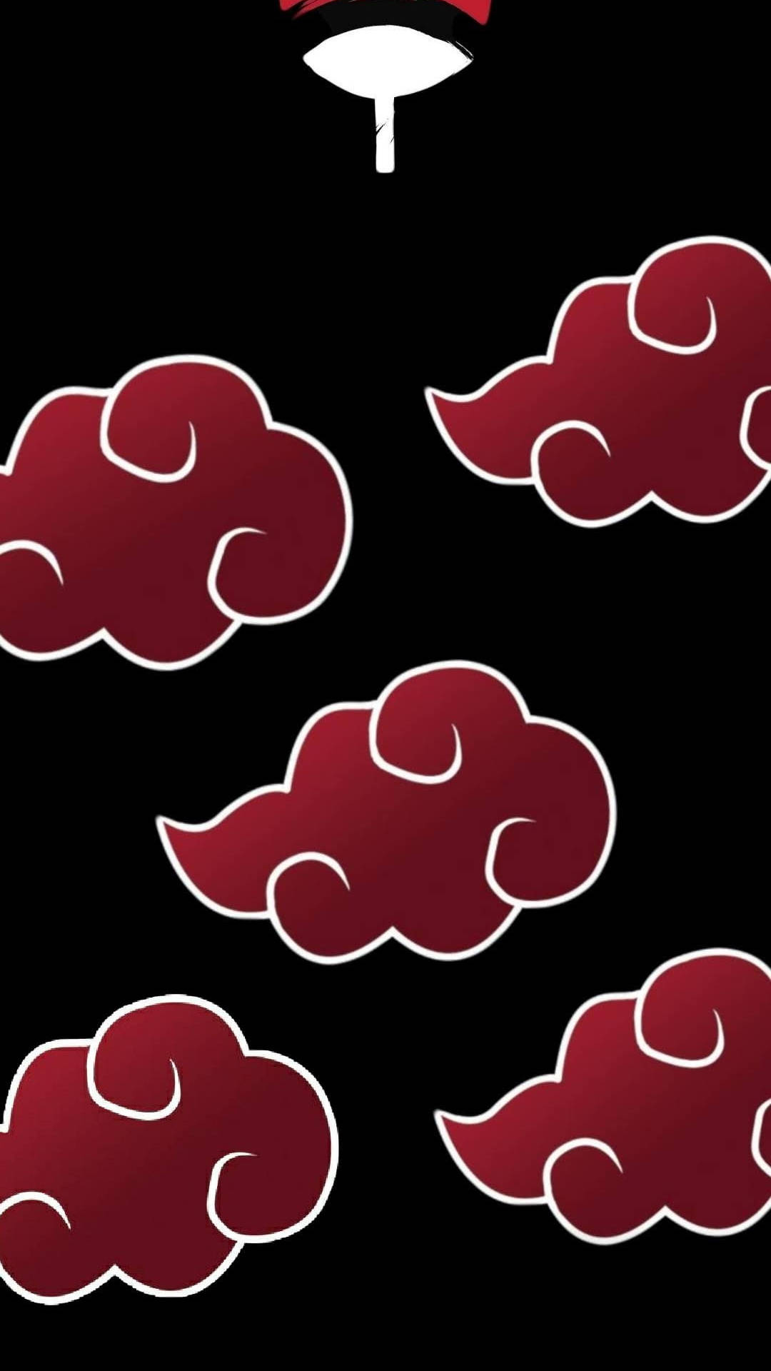 Uchiha Symbol Akatsuki Cloud Iphone Background