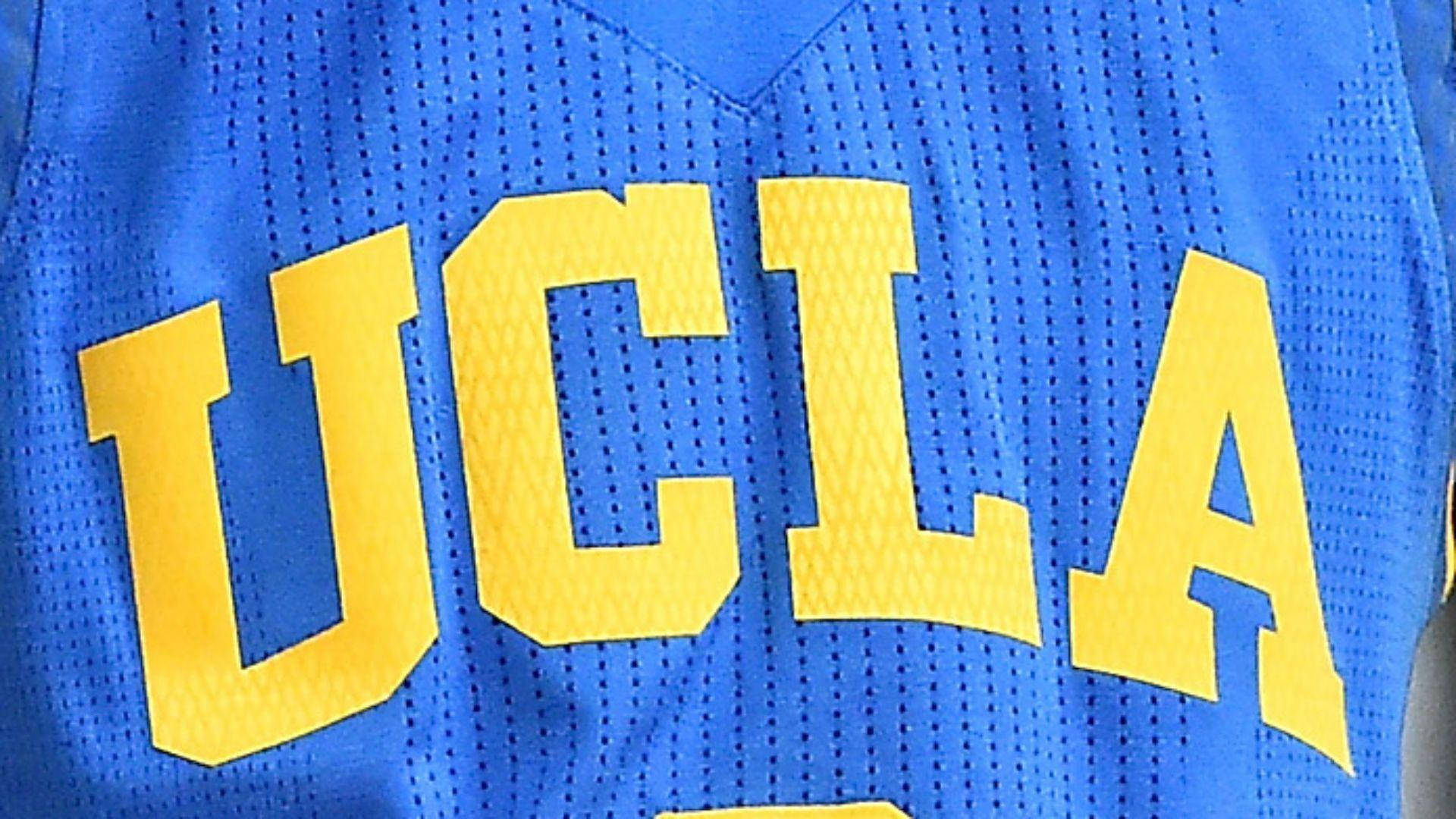 Ucla Blue And Yellow Jersey Background