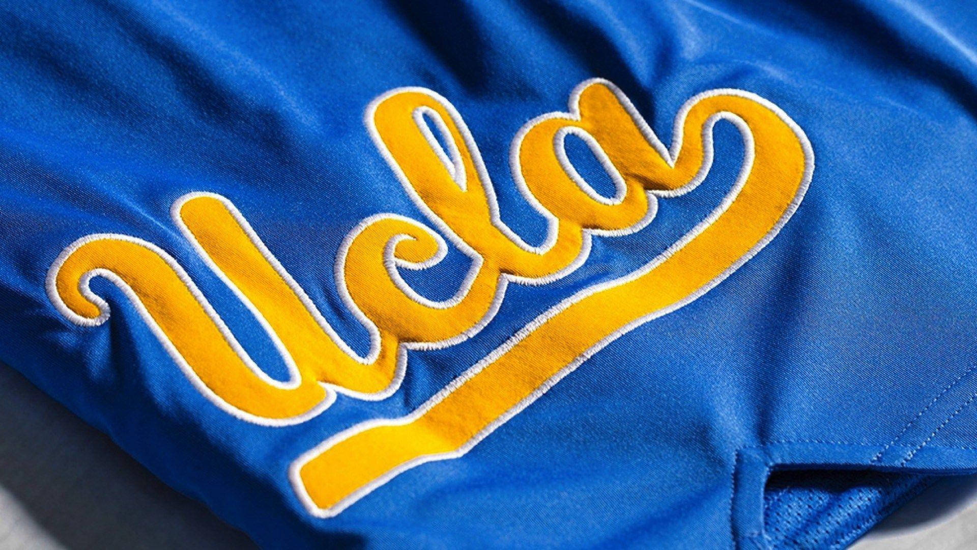 Ucla Blue Jersey Print Background