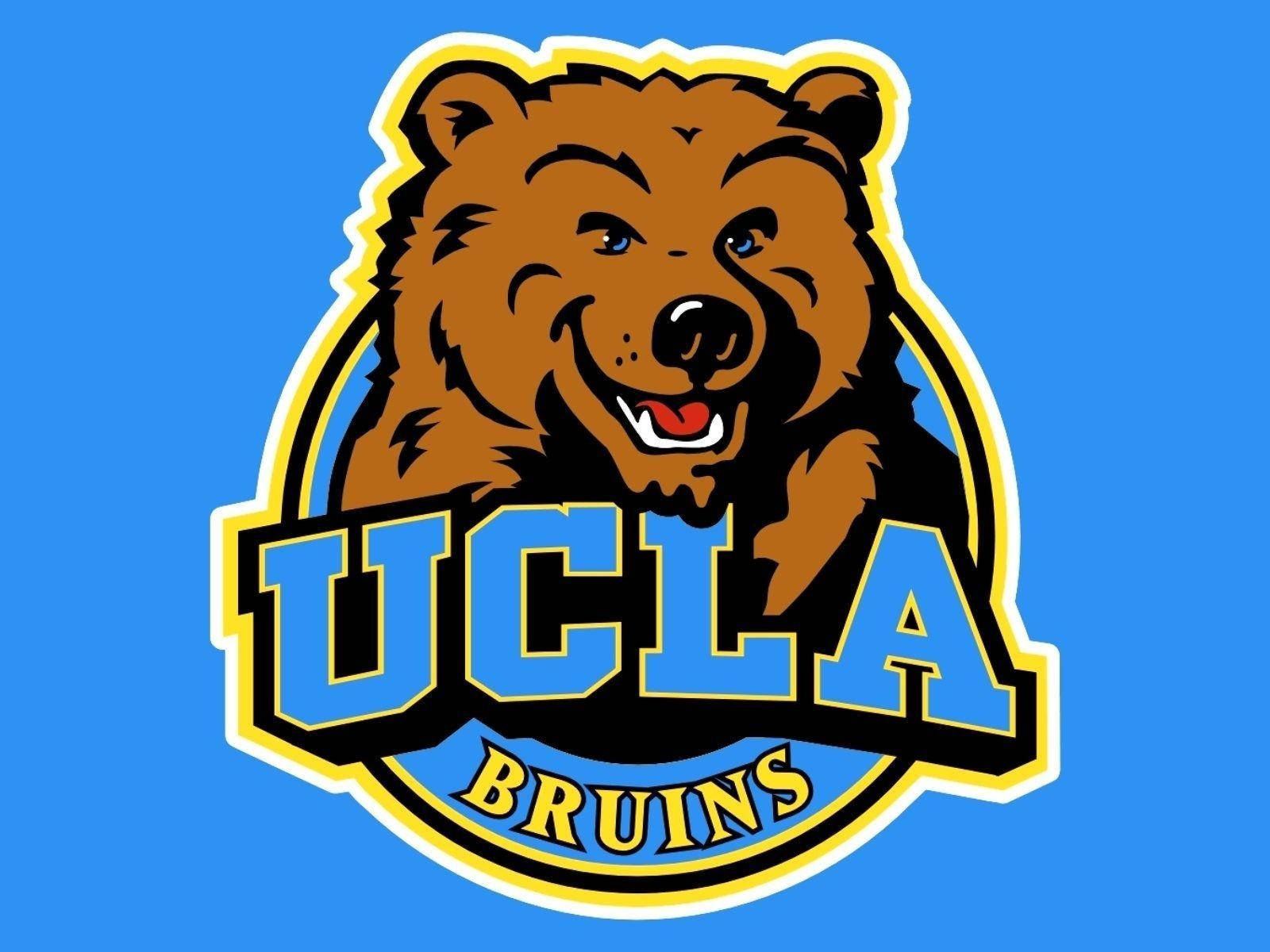 Ucla Bruins Logo With Bear Background