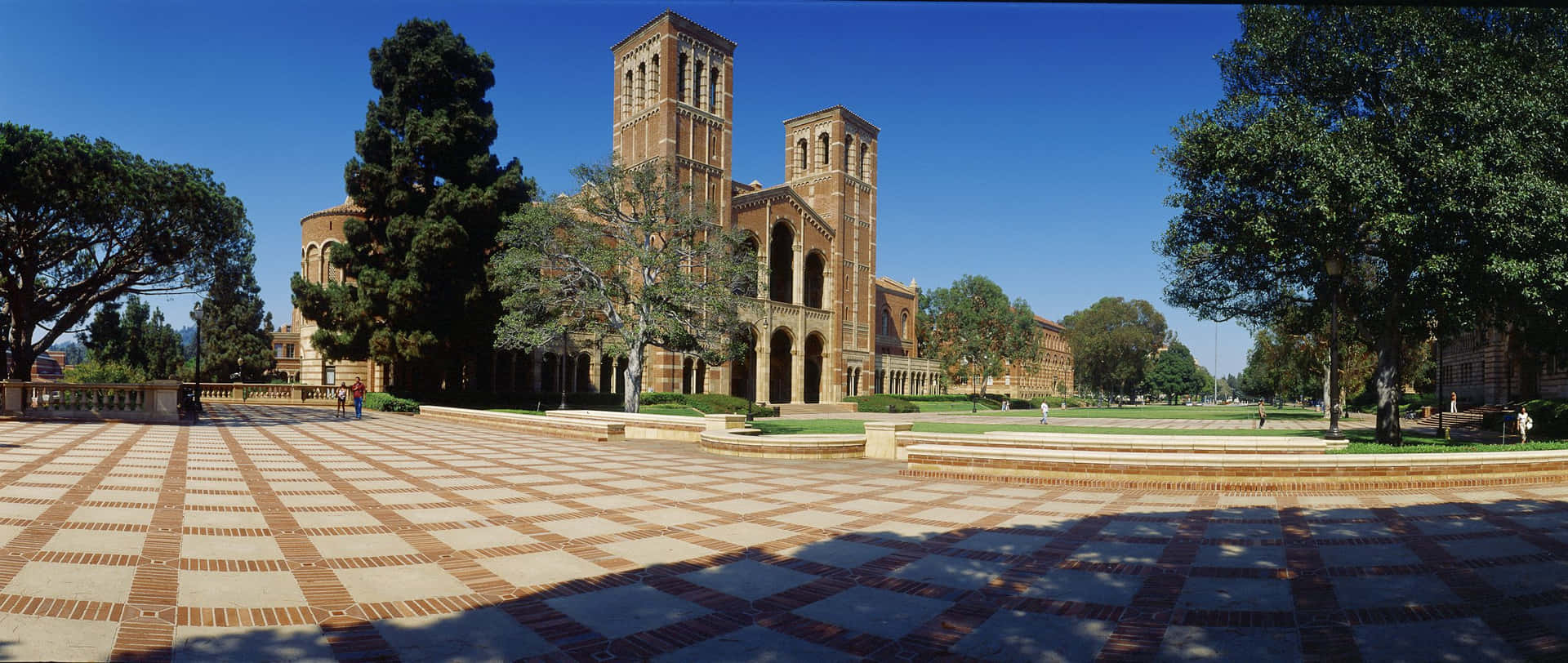 Ucla Campus Is The Representation Of A Perfect Student Life Background