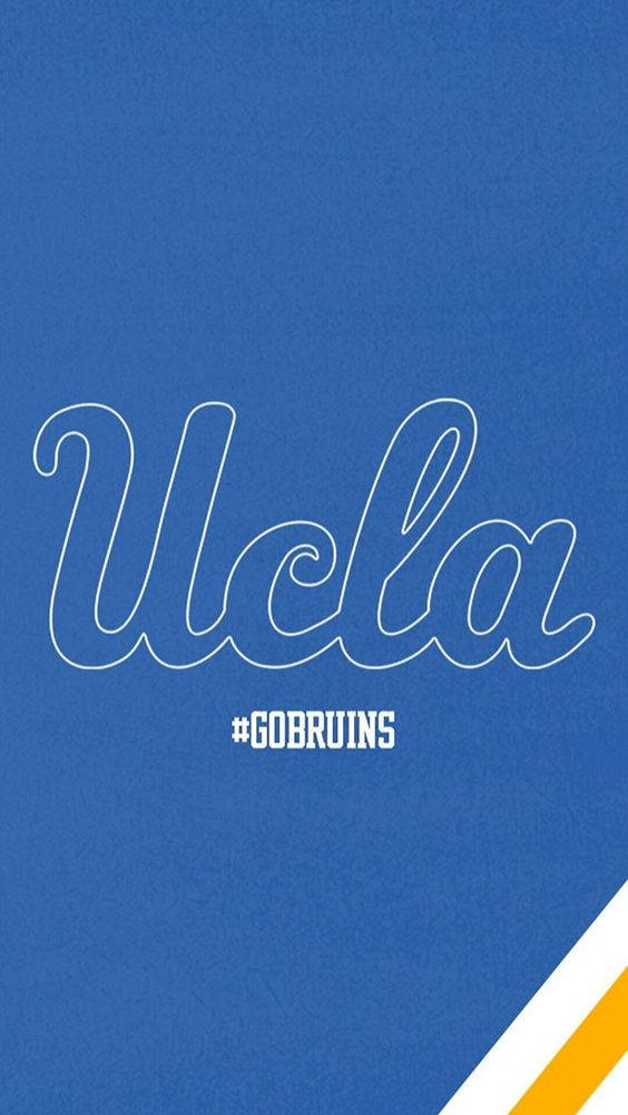 Ucla On Sky Blue Background