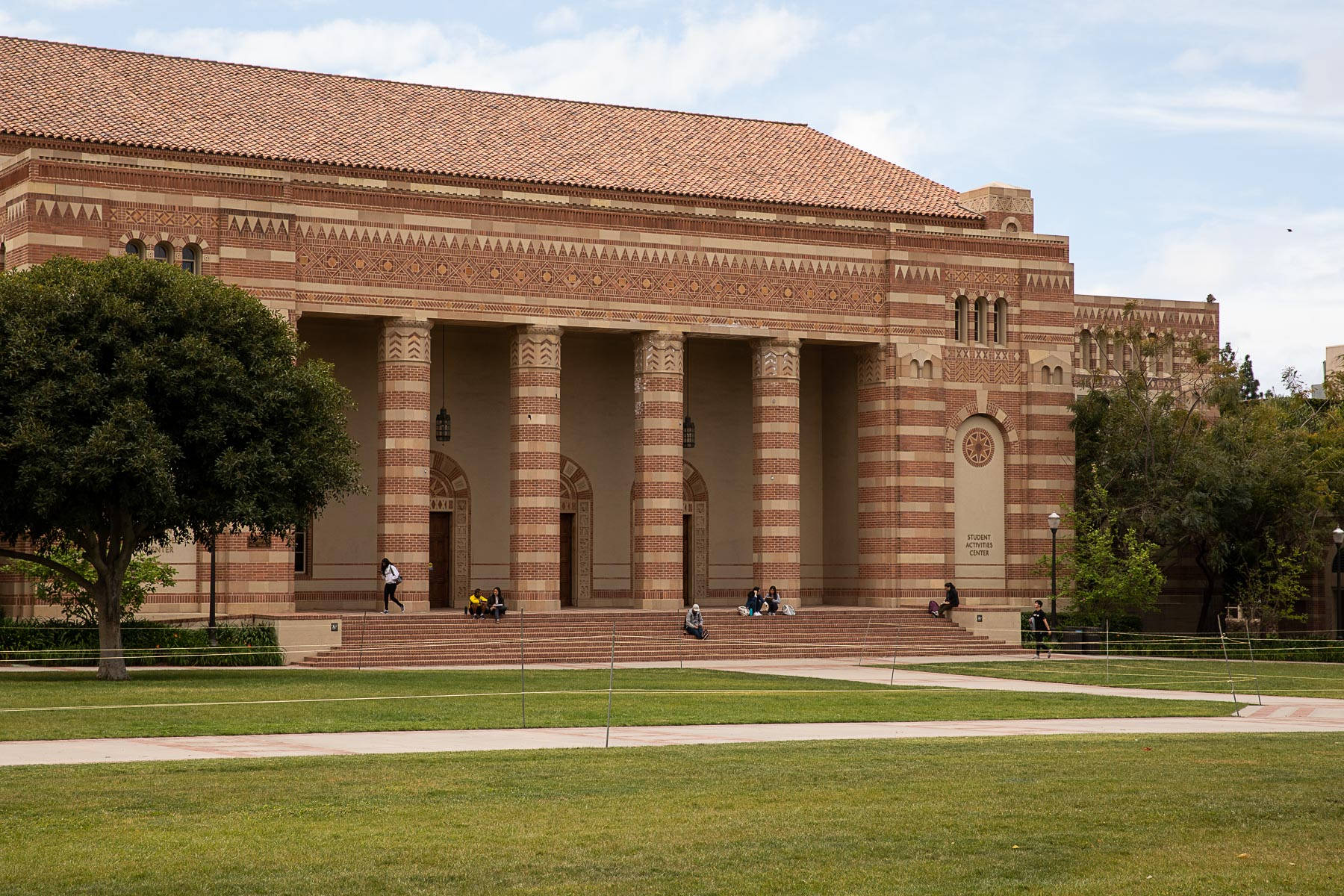 Ucla Student Activities Center Background