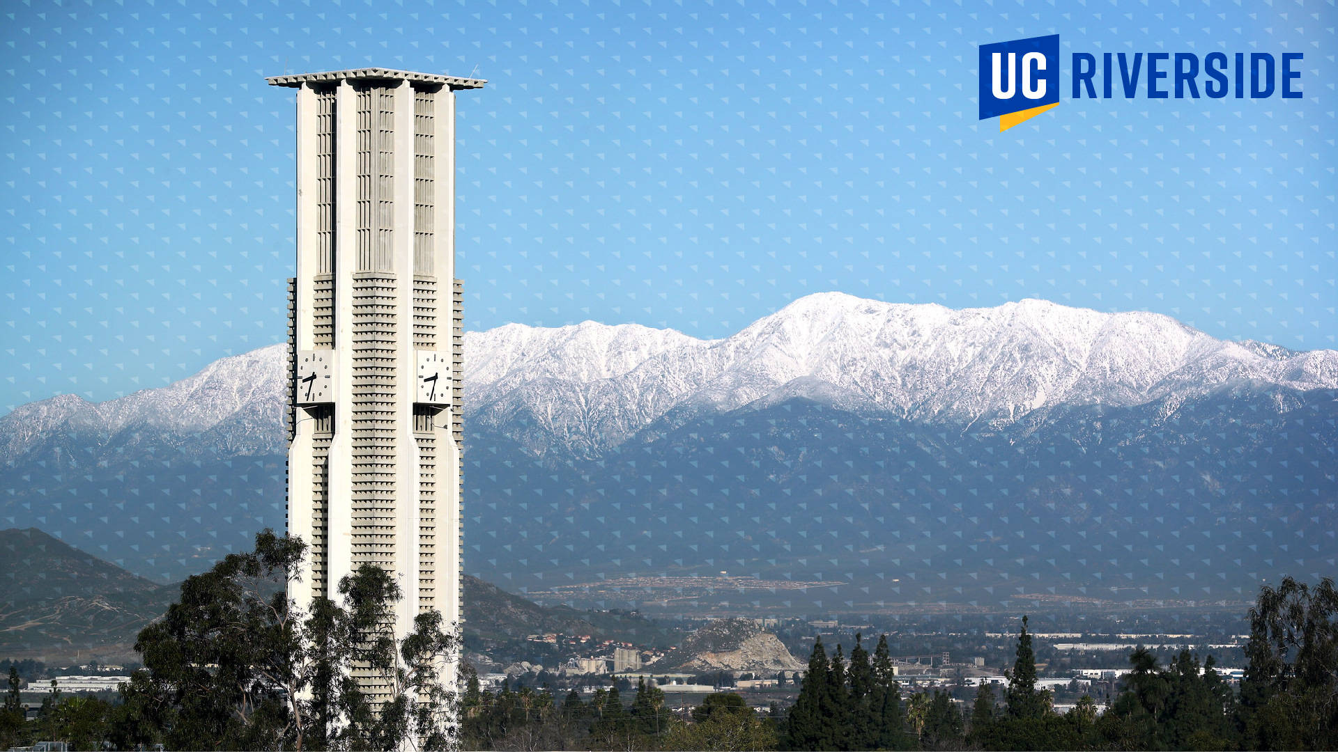 Ucr Bell Tower And Box Spring Mountain