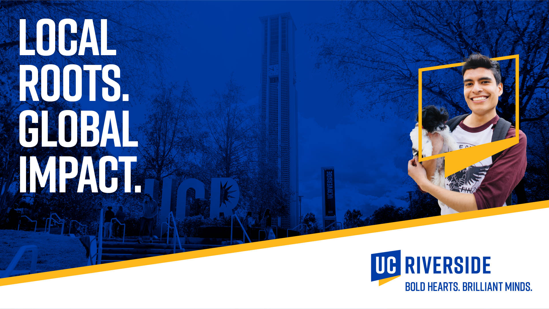 Ucr Poster Displaying Local Roots, Global Impact